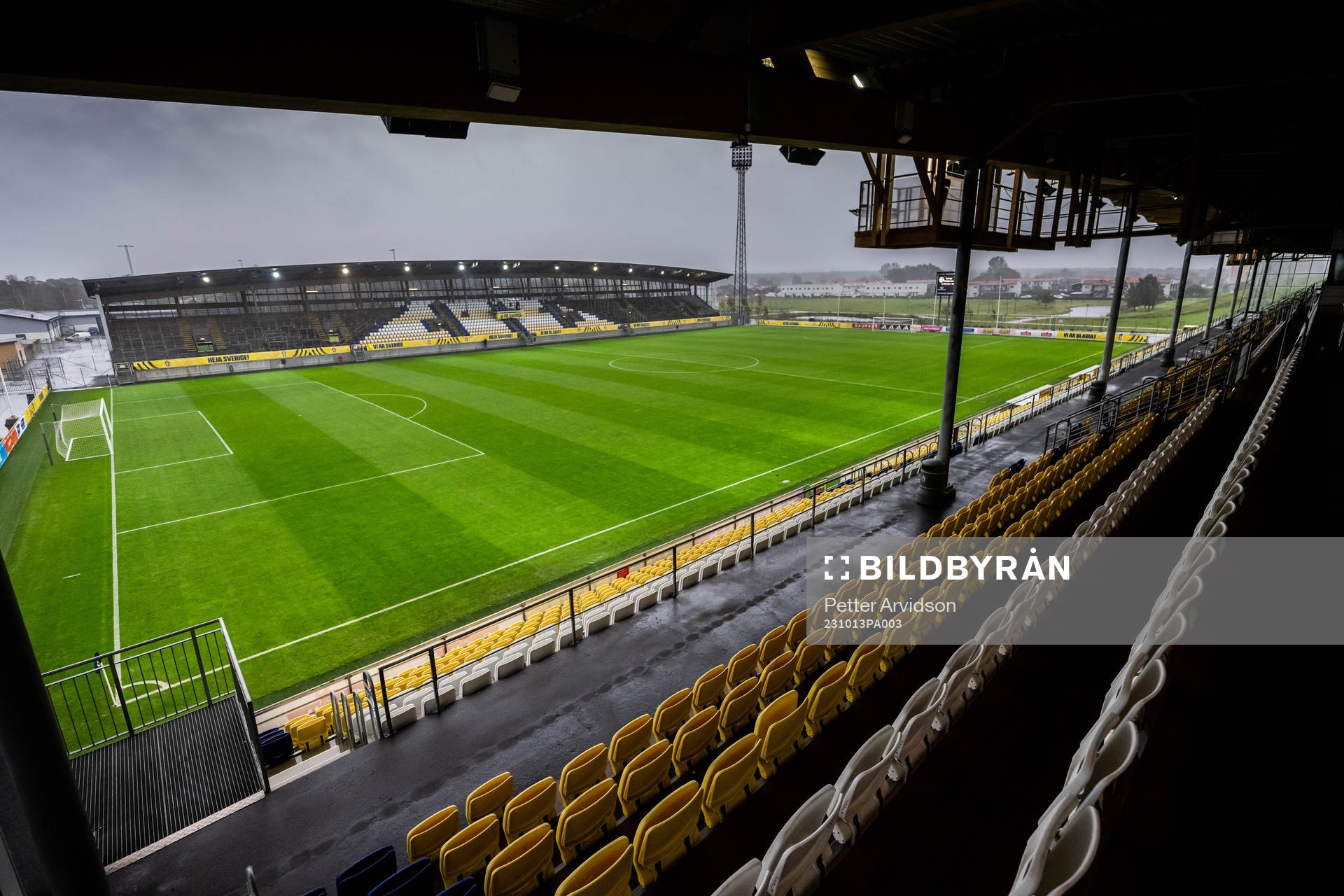 General view of Falcon Alkoholfri Arena