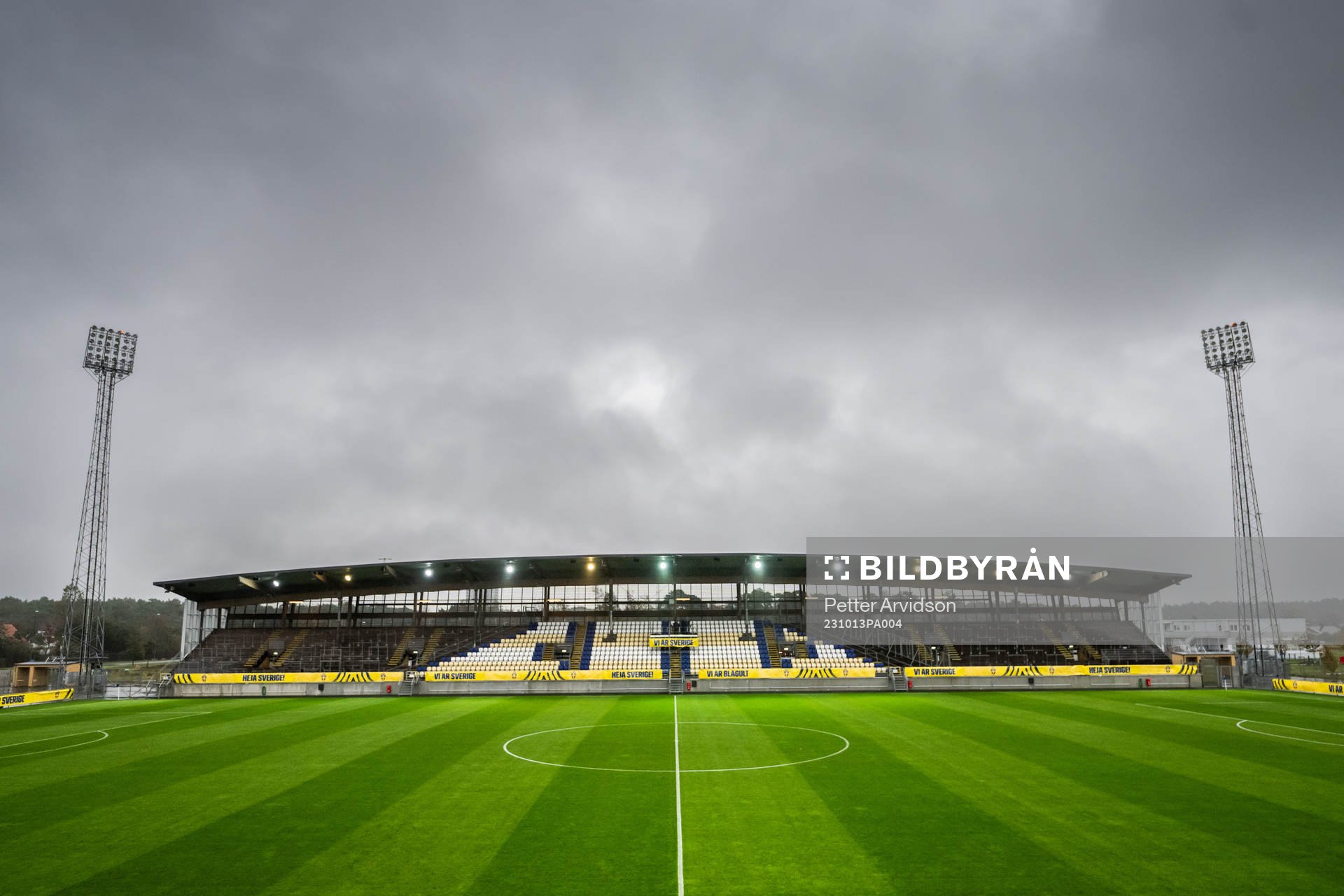 General view of Falcon Alkoholfri Arena