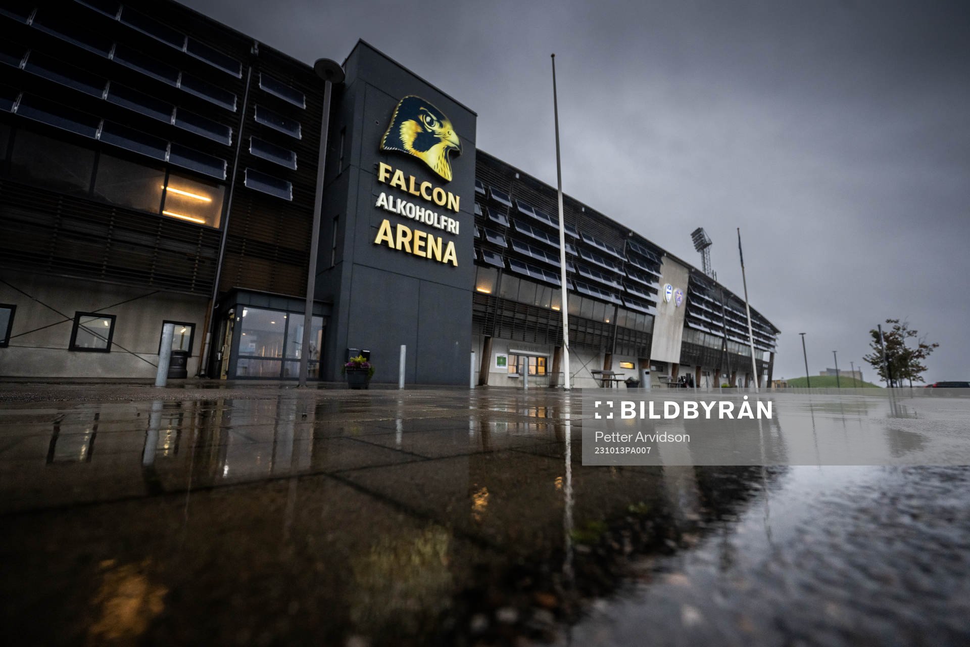 General view of Falcon Alkoholfri Arena