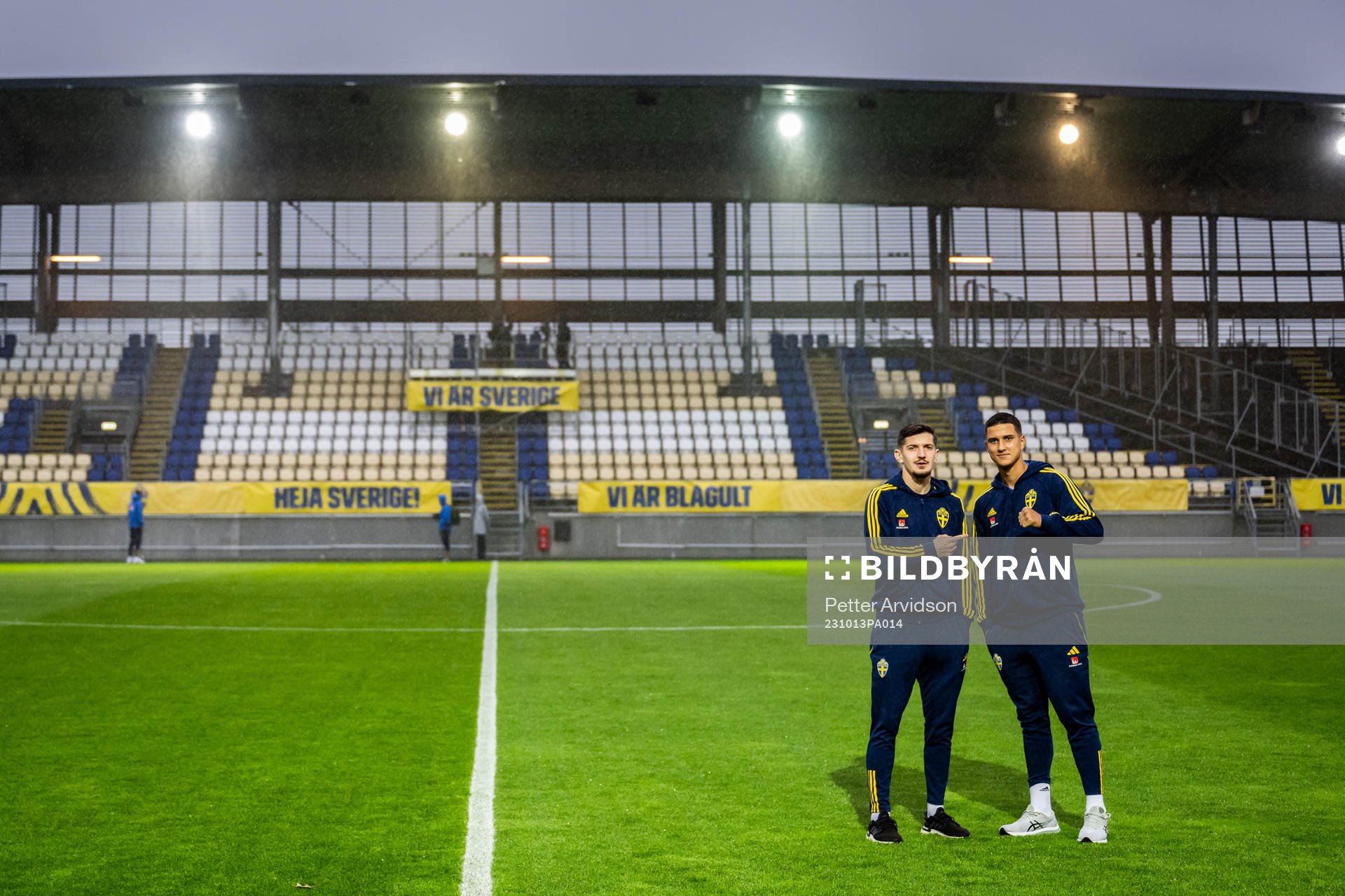 Armin Gigovic and Zinedin Smajlovic of Sweden