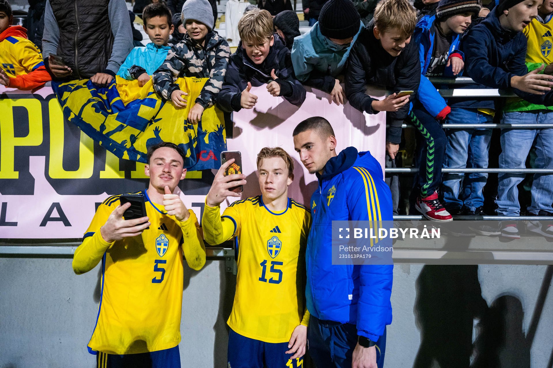 Noah Persson, Daniel Svensson and Jesper Tolinsson of