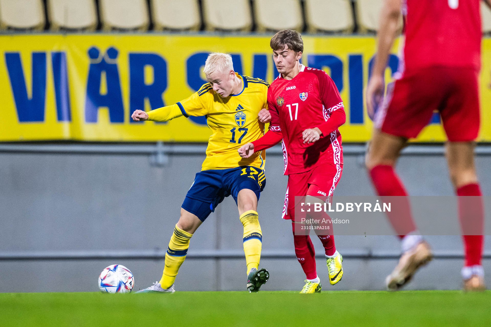 Otto Rosengren of Sweden and Sorin Chele of Moldova