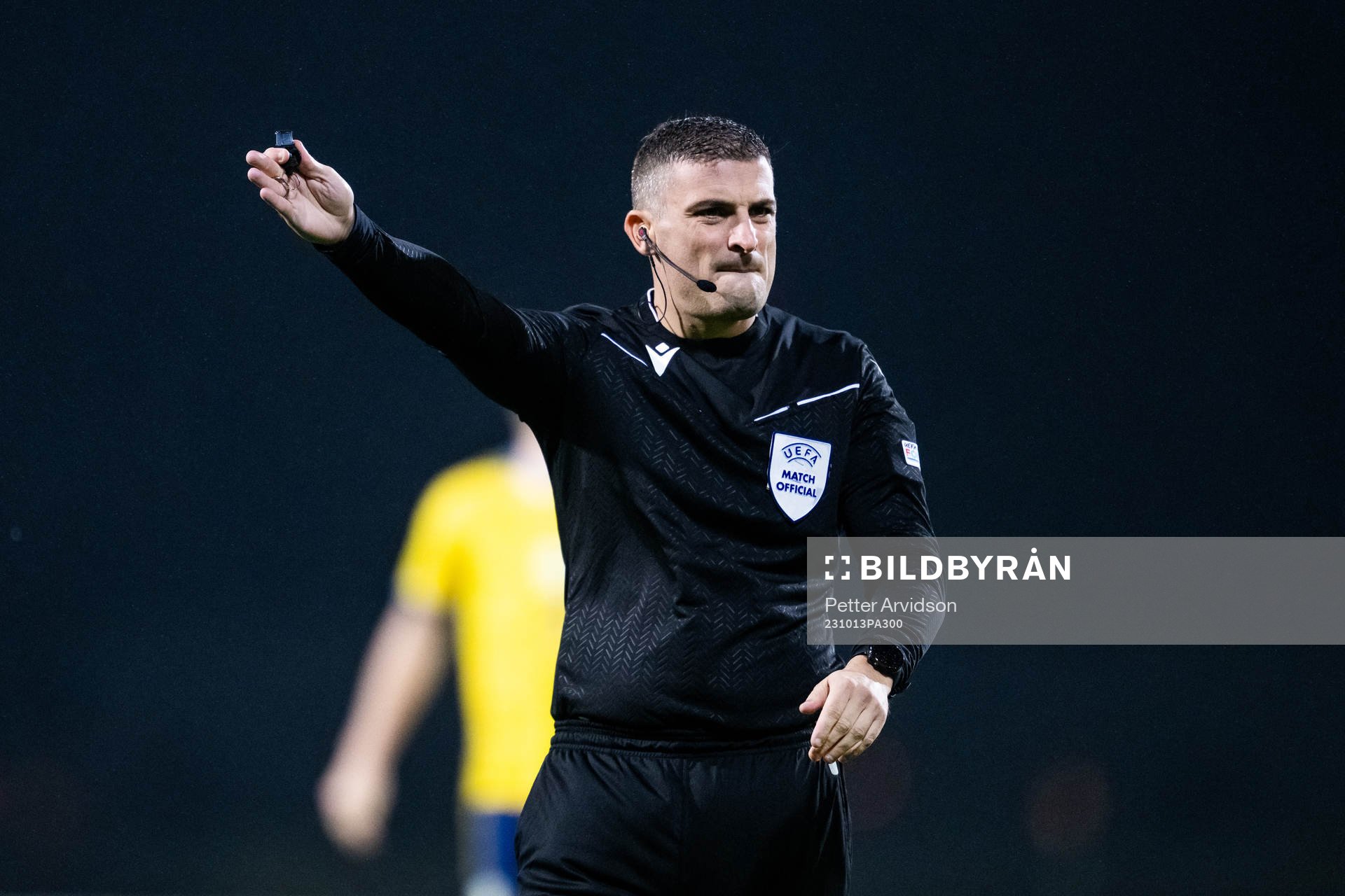 Referee Trustin Farrugia Cann