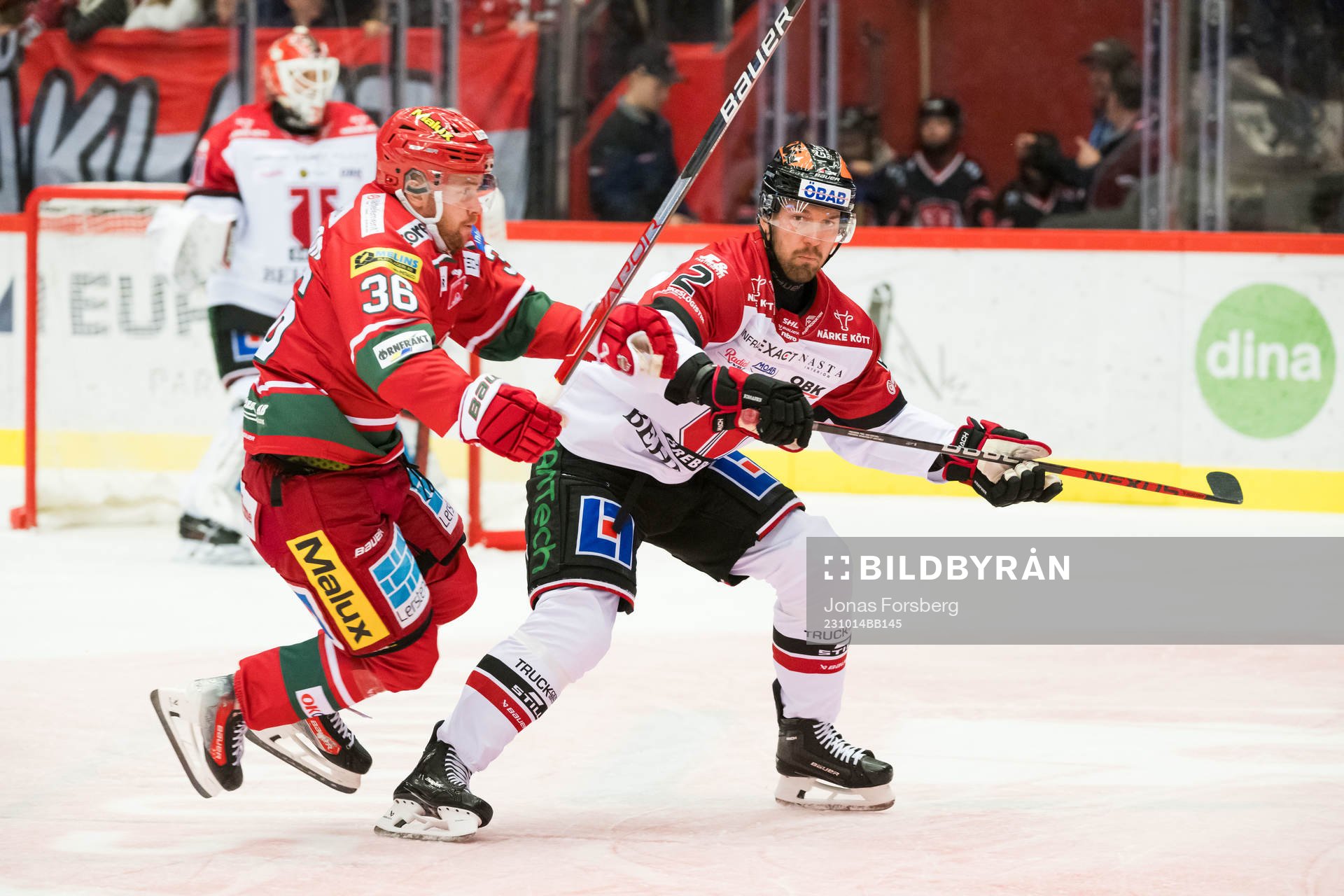 MoDos Sebastian Ohlsson och Örebros Rasmus Rissanen