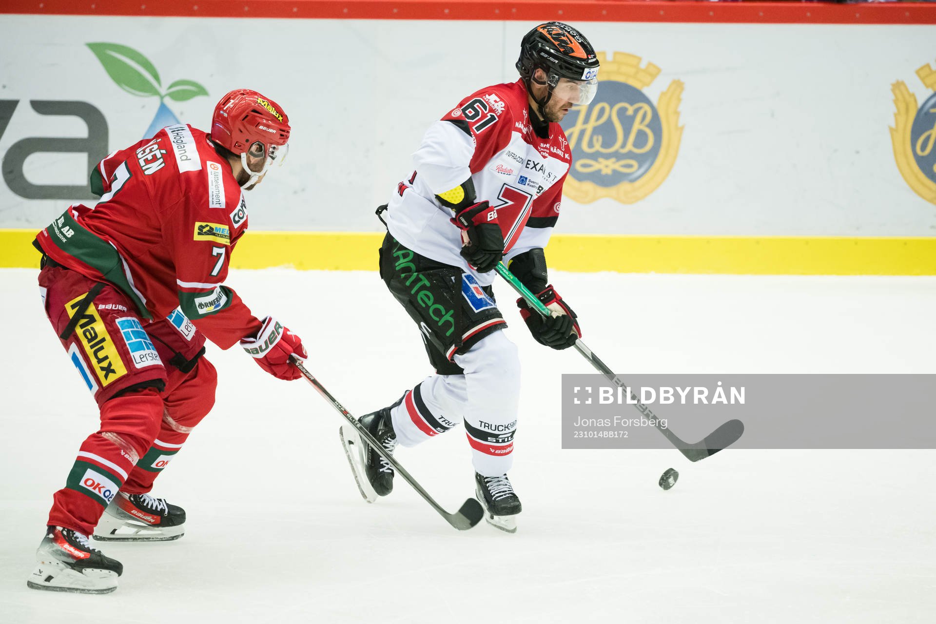 Örebros Ludvig Larsson och MoDos Pontus Näsén