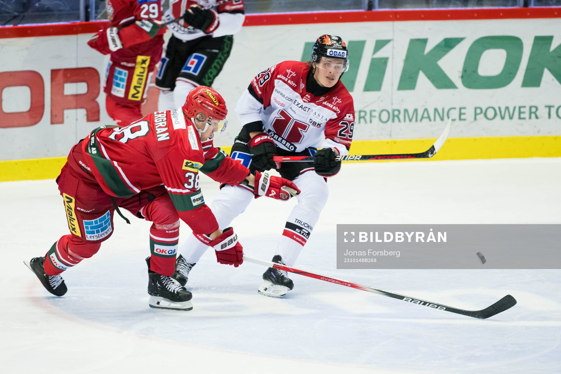 Örebros Milton Oscarson och MoDos Johan Södergran