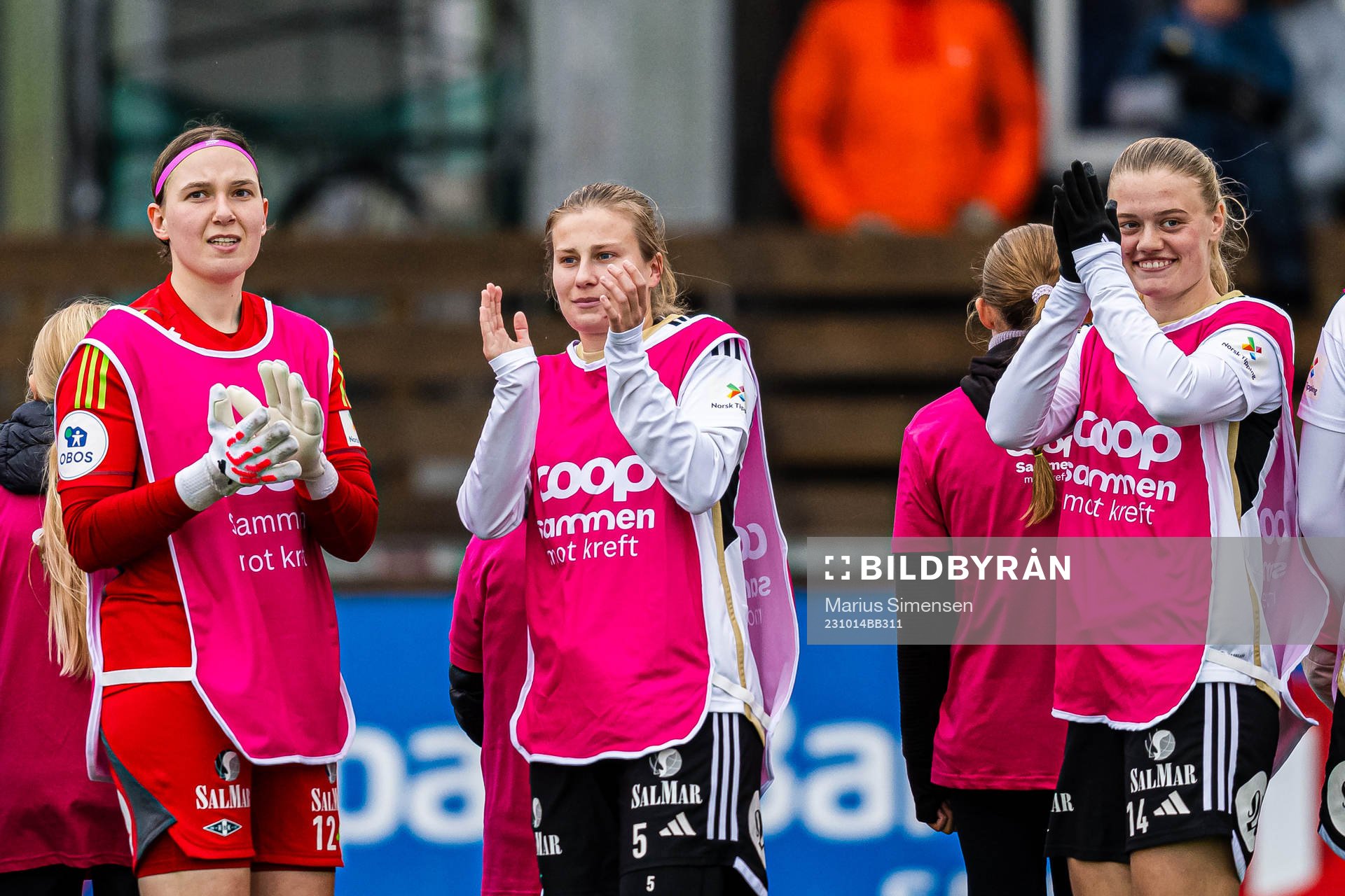 Lene Christensen, Cesilie Andreassen and Mathilde Harviken
