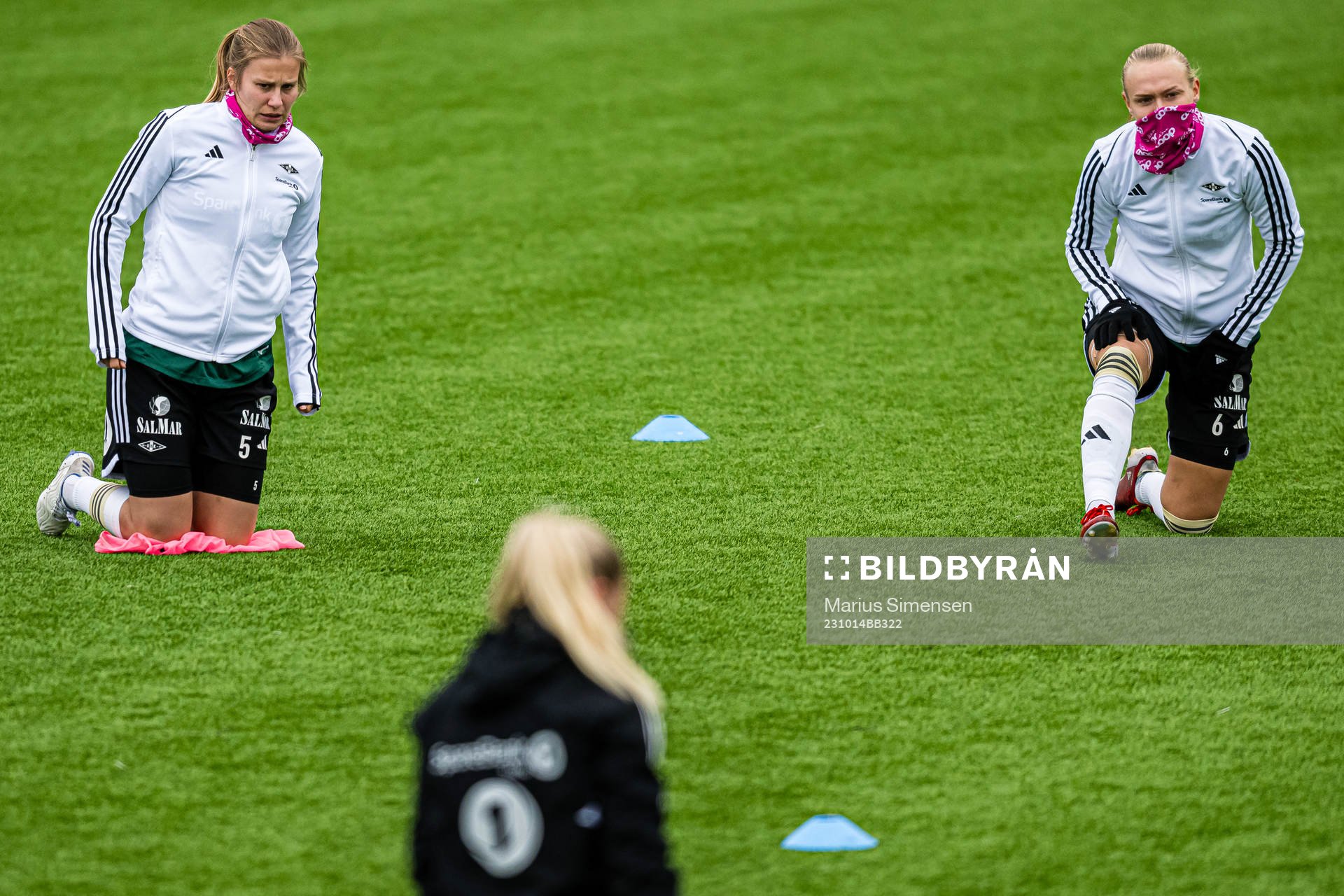 Cesilie Andreassen and Elin Åhgren Sørum of Rosenborg