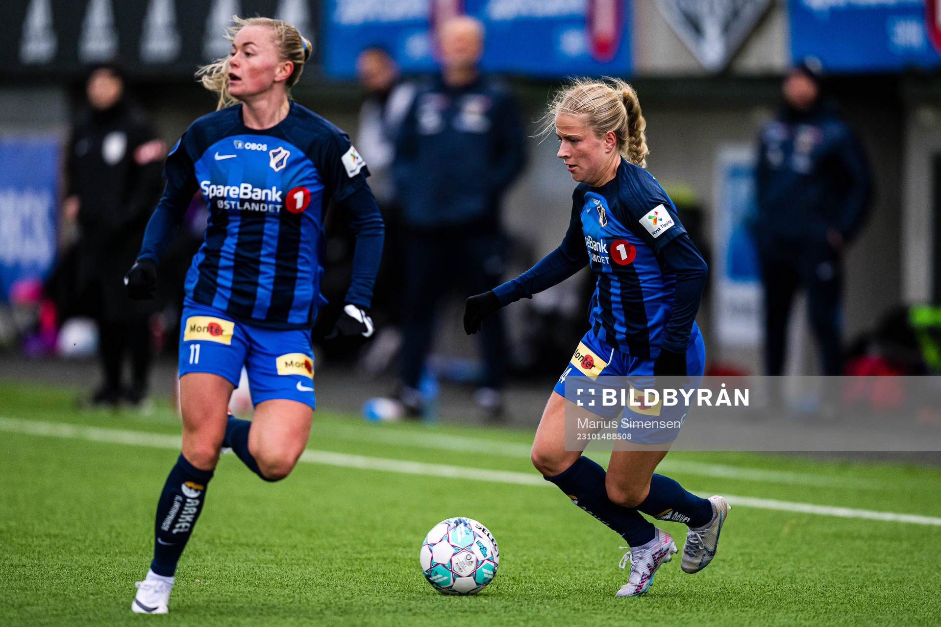 Zara Katarina Jönsson and Thea Loennecken of Stabæk