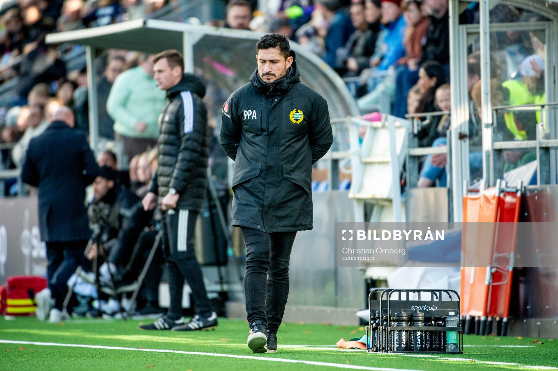 Hammarbys tränare Pablo Pinones-Arce
