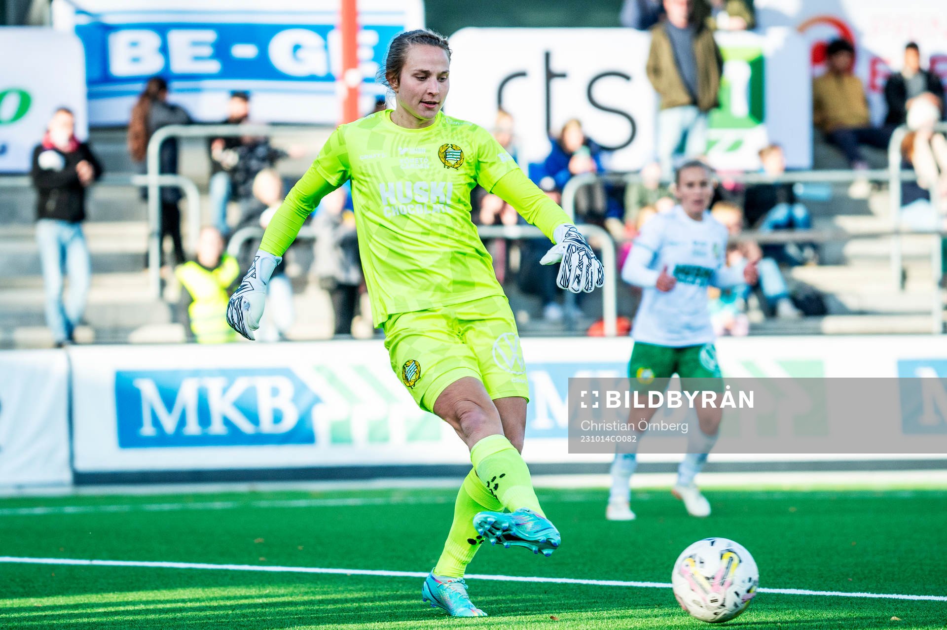 Hammarbys målvakt Anna Tamminen