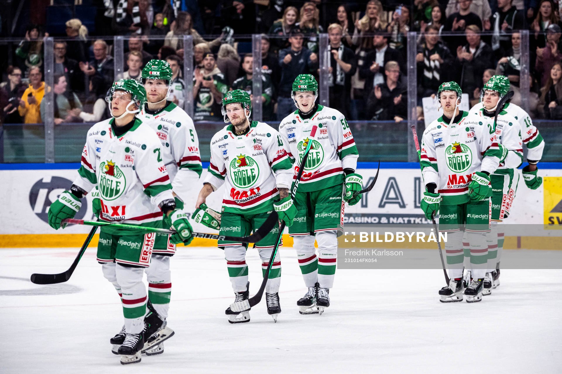 Rögles spelare deppar