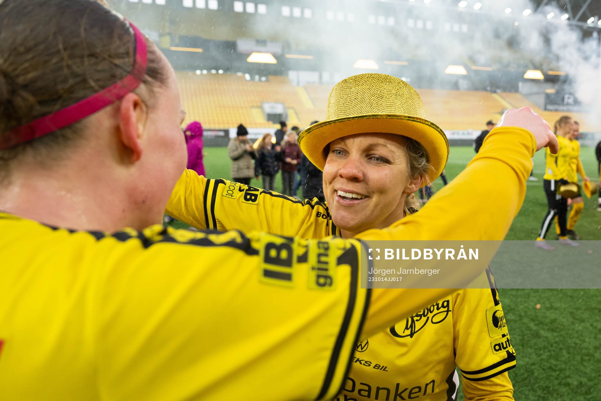Elfsborgs Linda Westberg Carlsson jublar
