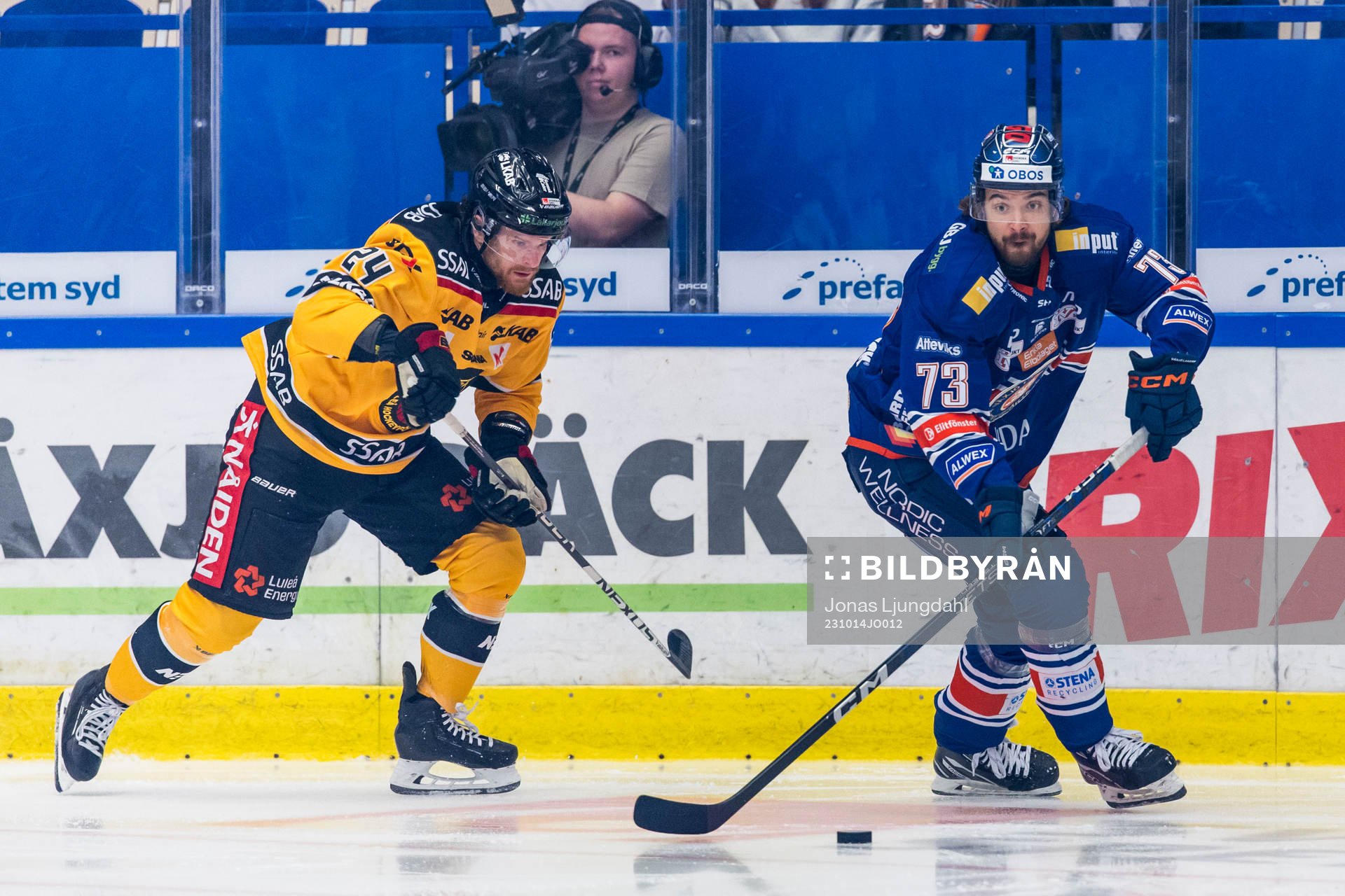 Luleås Brendan Shinnimin och Växjös Adam Brodecki