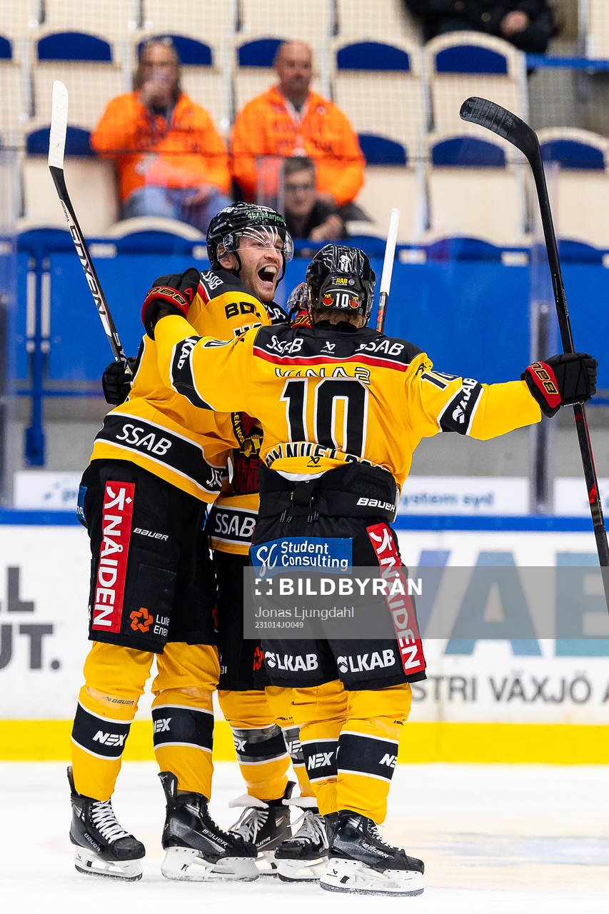 Luleås Oscar Eklind jublar