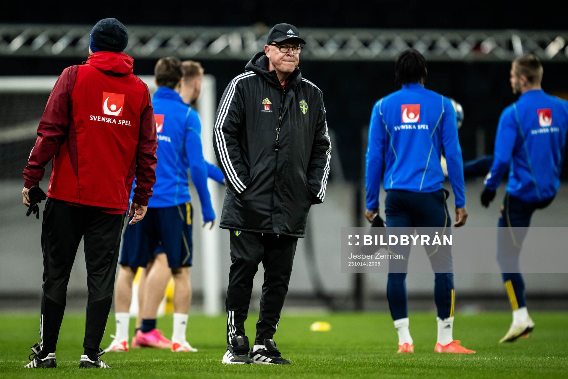 Head coach Janne Andersson of the Swedish football national