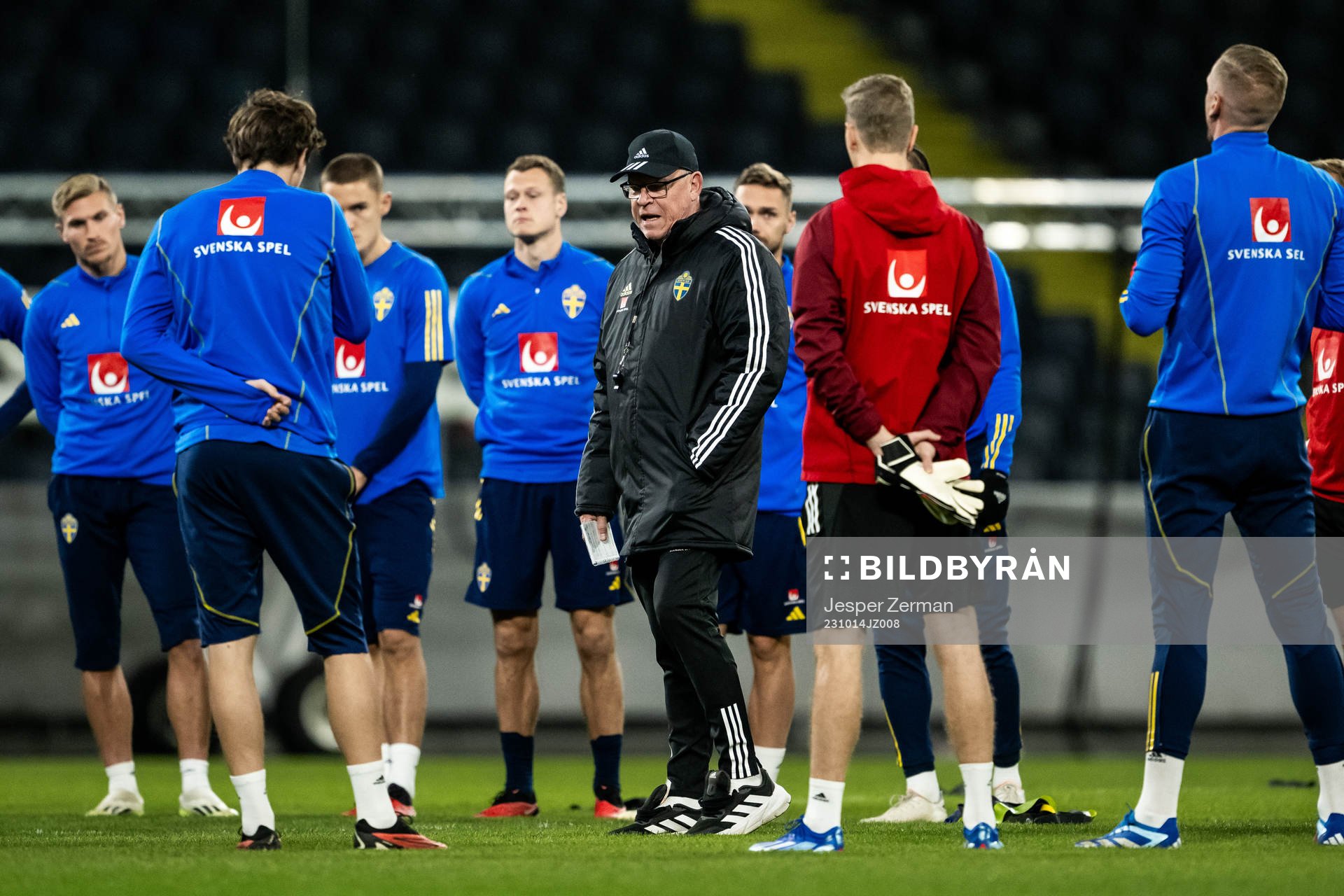 Head coach Janne Andersson of the Swedish football national
