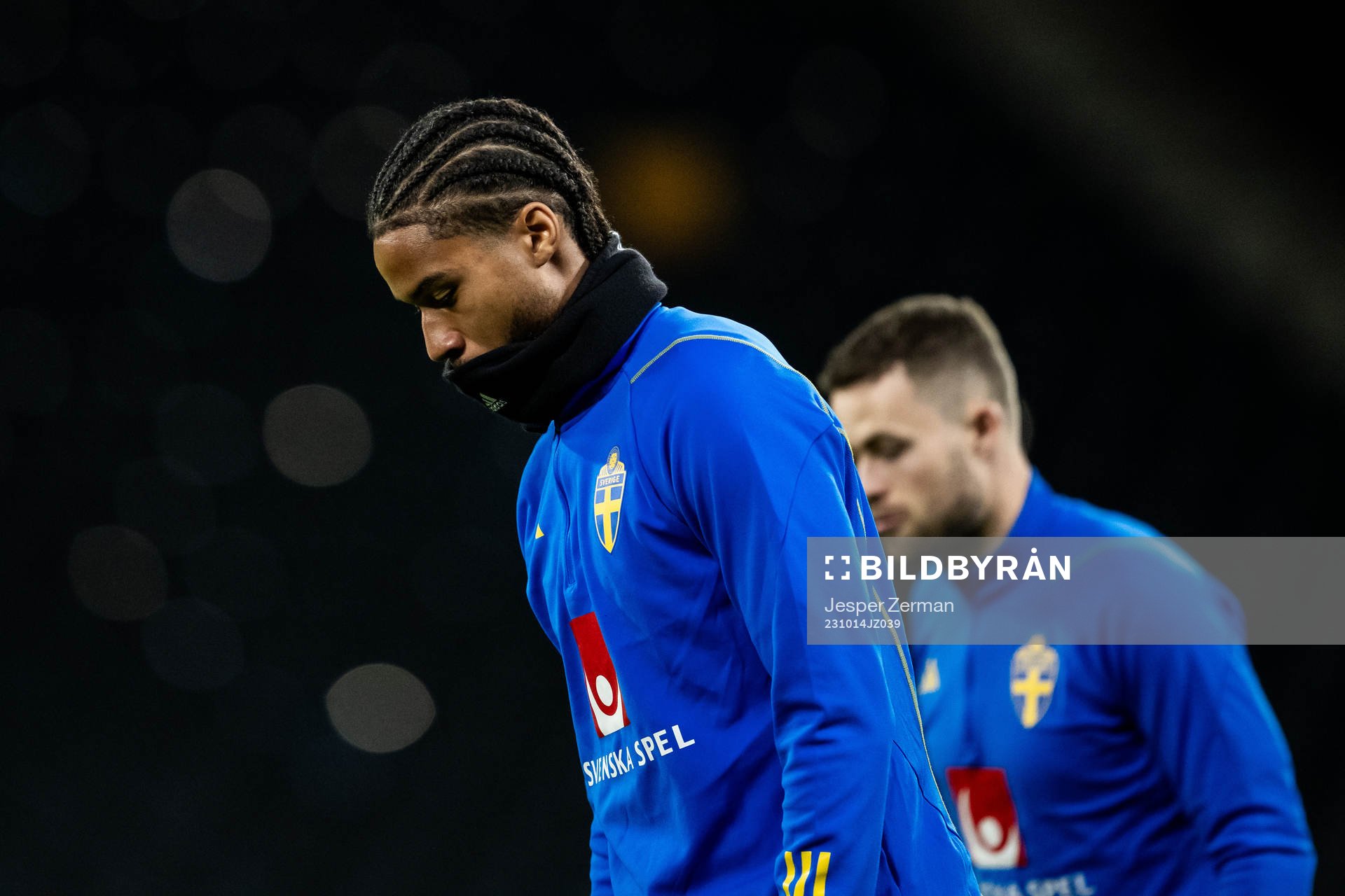 Jens Cajuste of the Swedish football national team at a