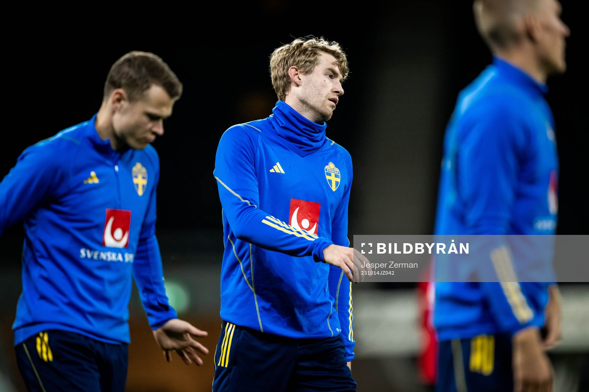 Filip Helander of the Swedish football national team at a