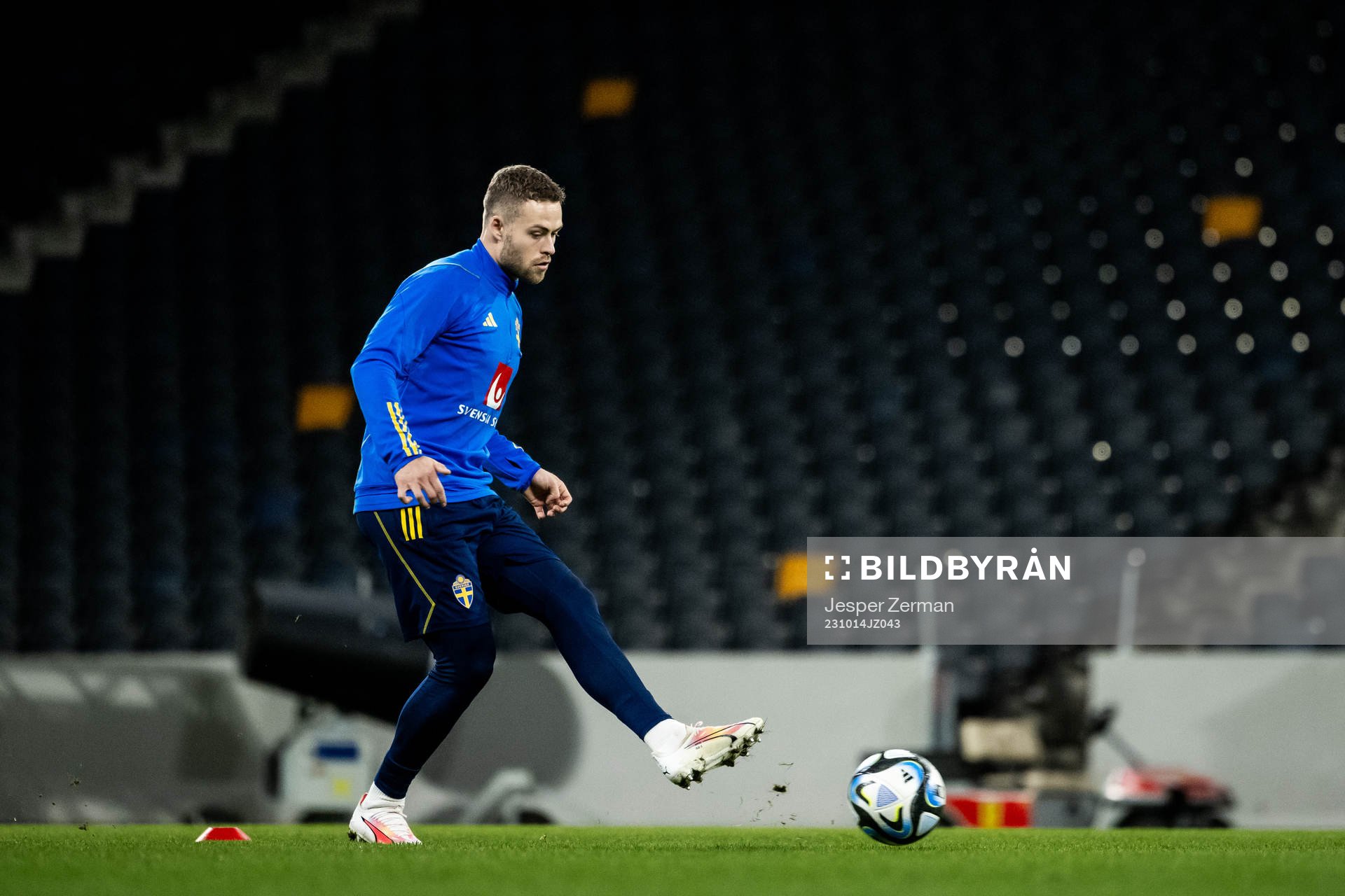 Gabriel Gudmundsson of the Swedish football national team