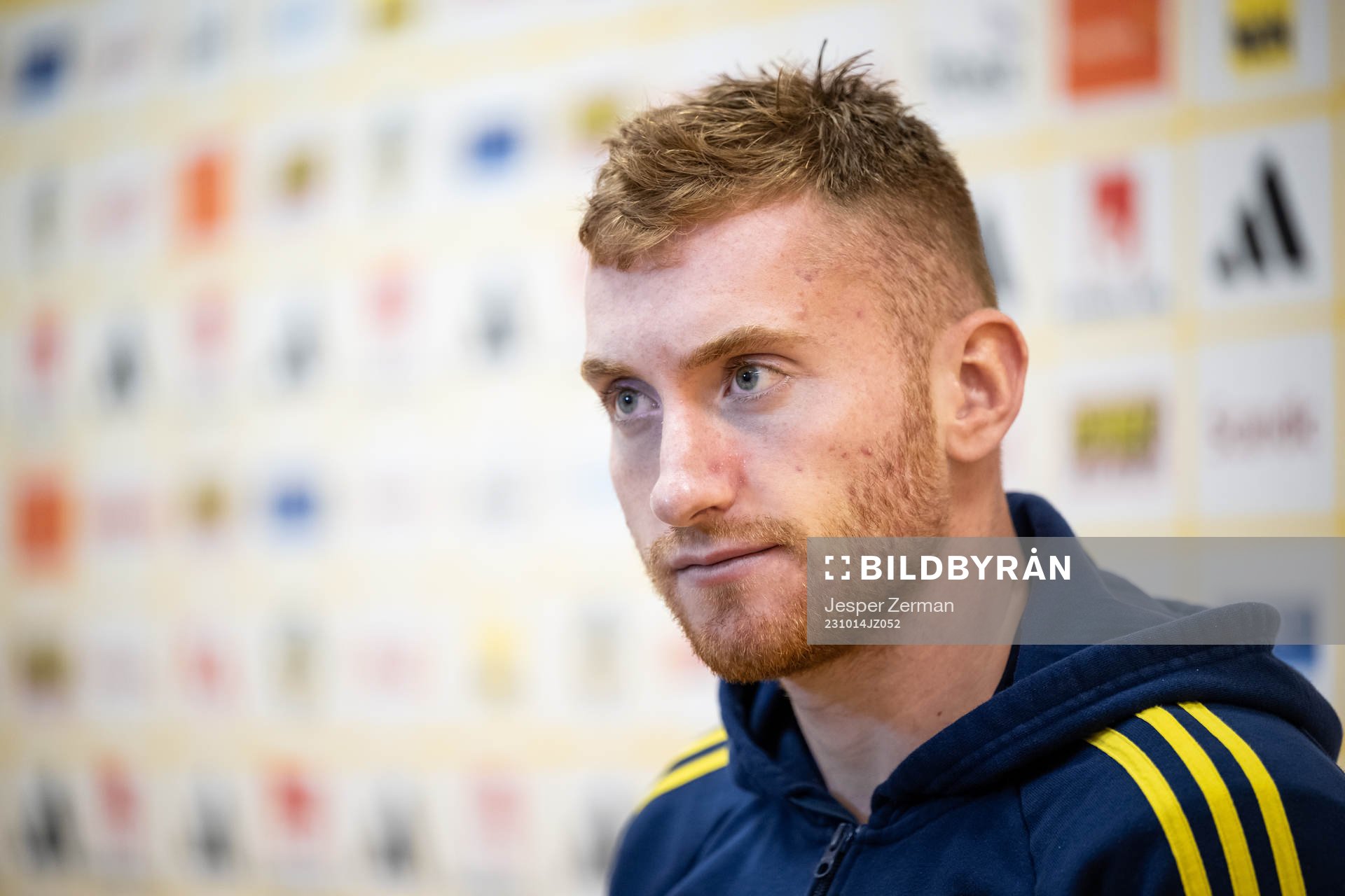 Dejan Kulusevski of the Swedish football national team