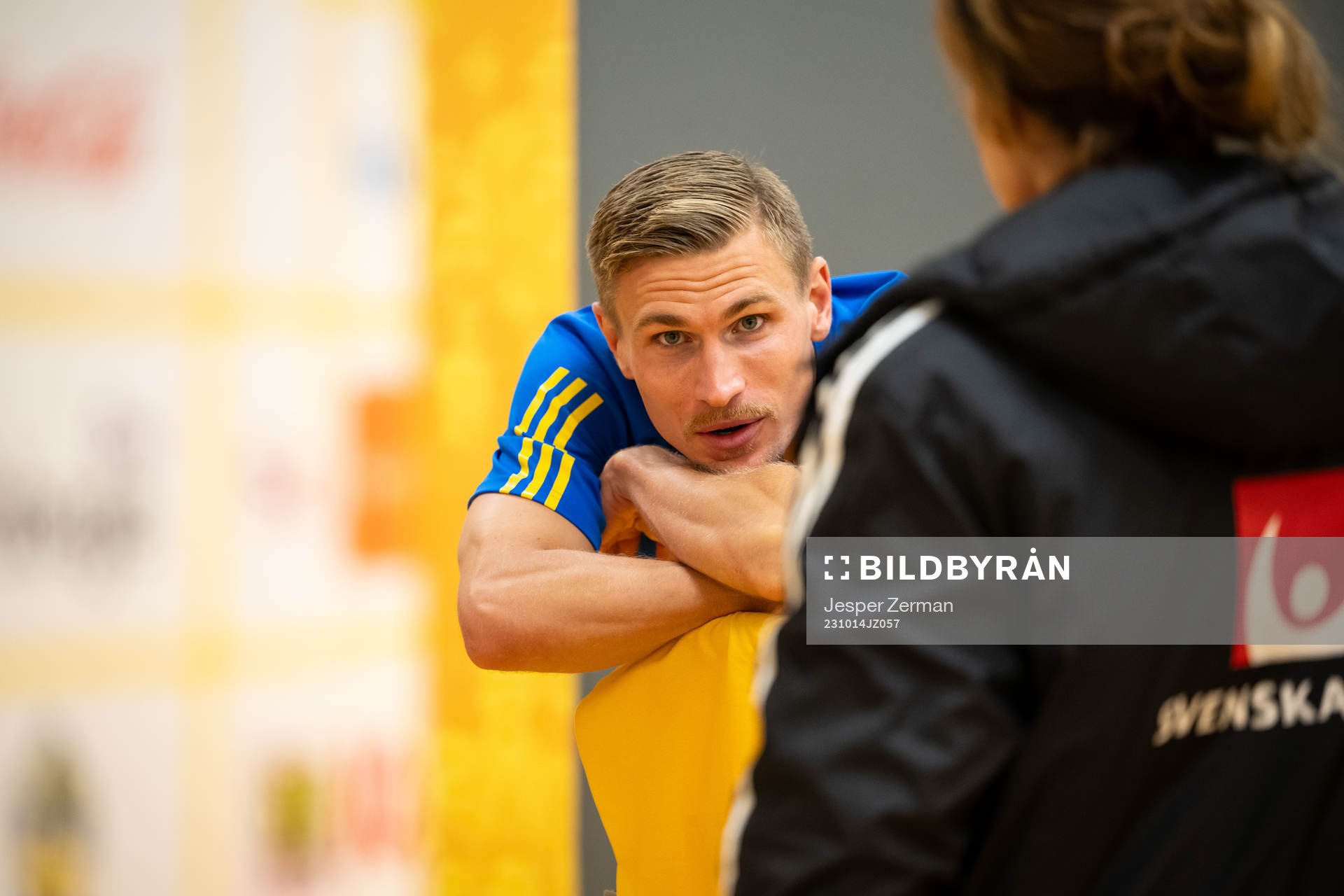 Carl Starfelt of the Swedish football national team