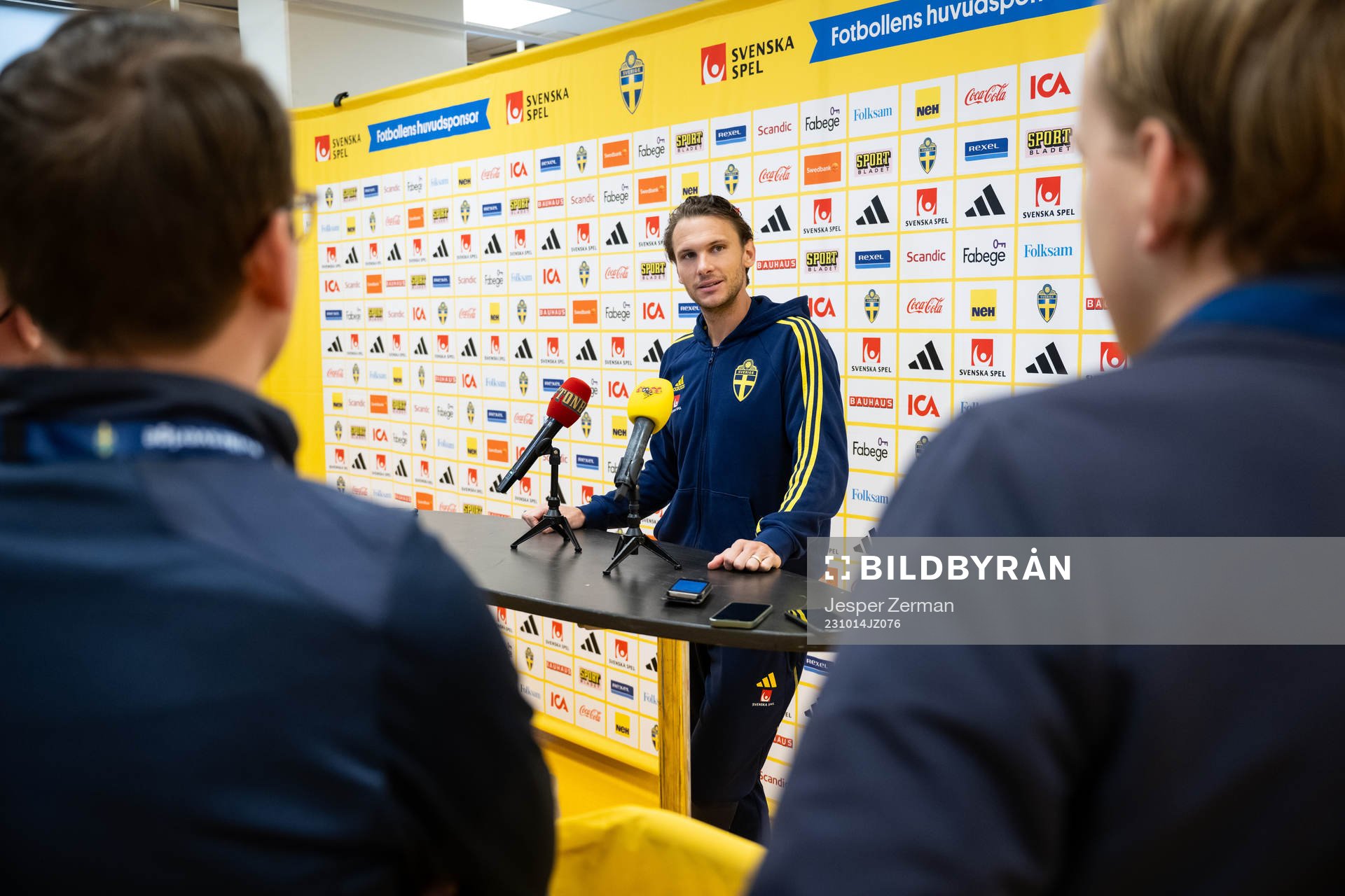 Albin Ekdal of the Swedish football national team