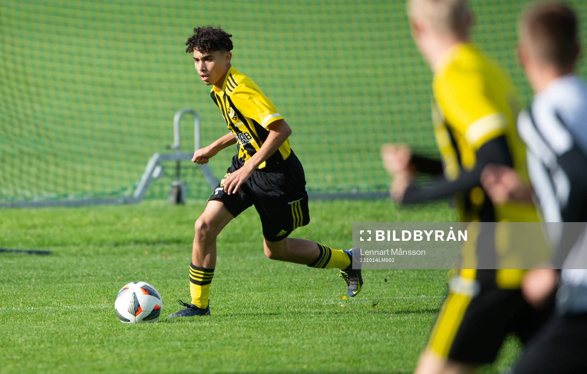 IFK Hässleholms Zeidan Sala i matchen i div. 1 för P17,