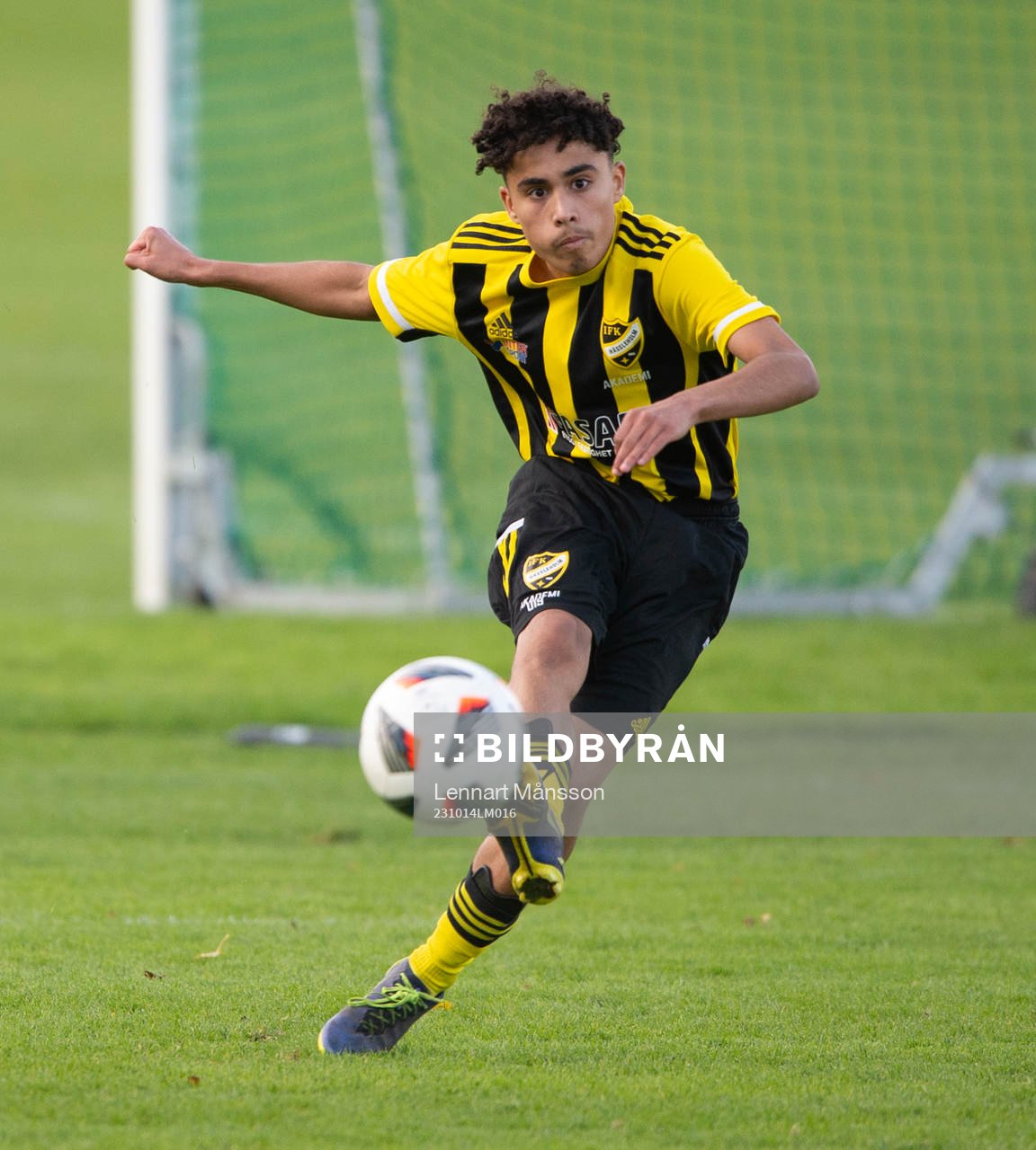 IFK Hässleholms Zeidan Salai matchen i div. 1 för P17,