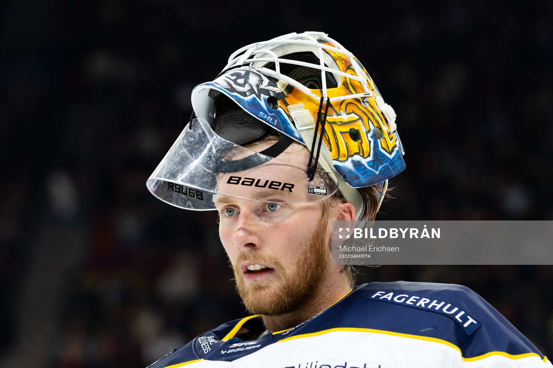 HV71s målvakt Victor Brattström