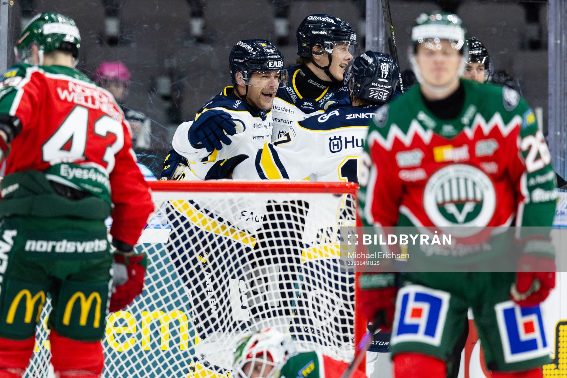 HV71s Radan Lenc jublar