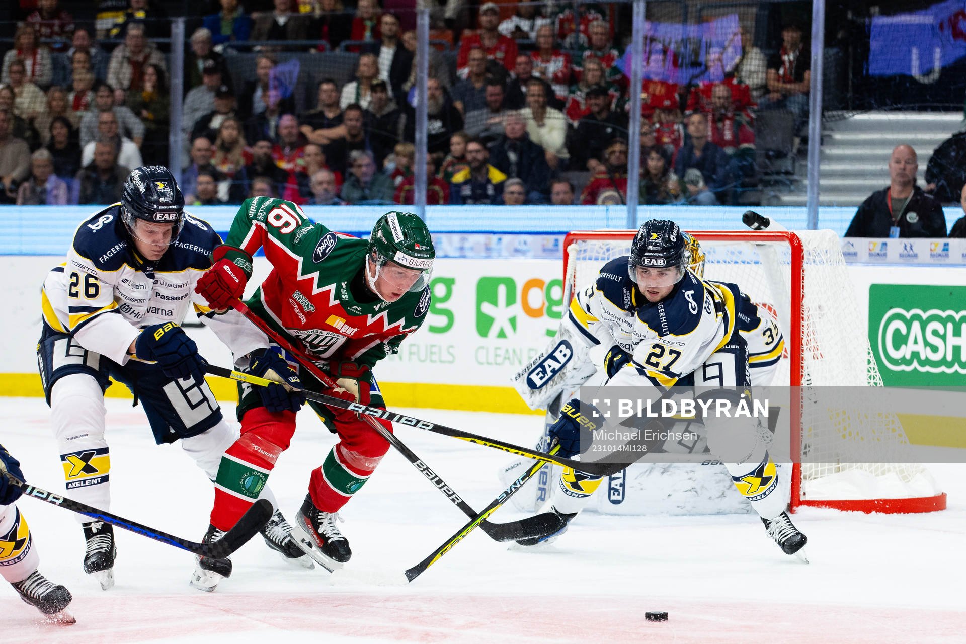 HV71s Tommi Tikka och Robert Nardella
