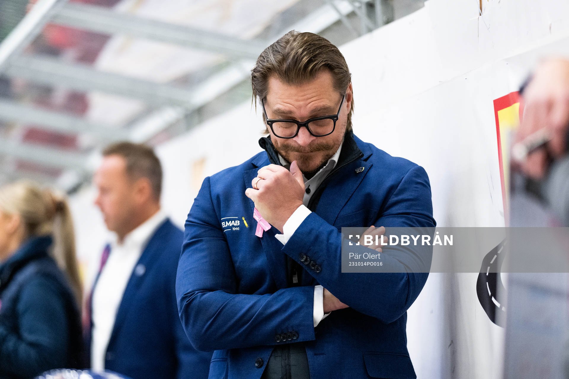 Leksands tränare Björn Hellkvist