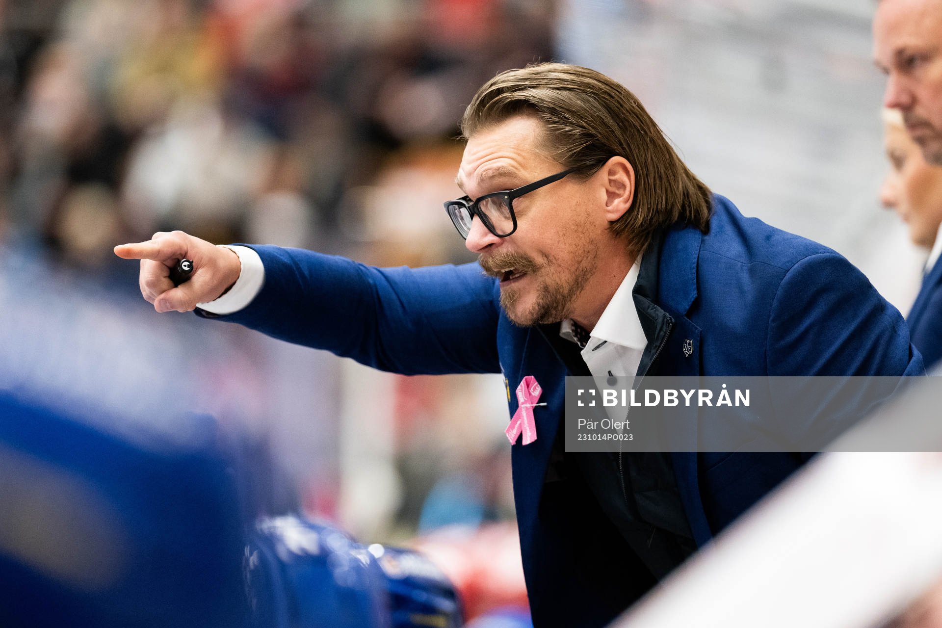 Leksands tränare Björn Hellkvist