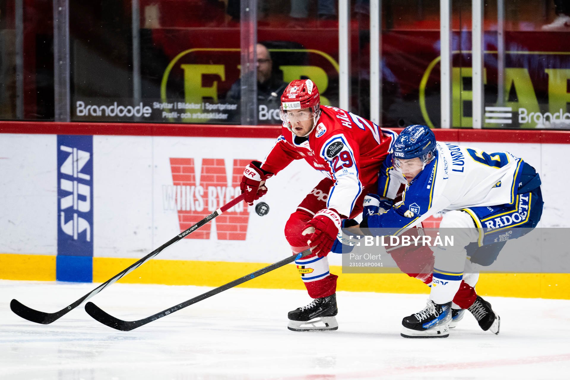 Timrås Filip Hållander och Leksands Alexander Lundqvist