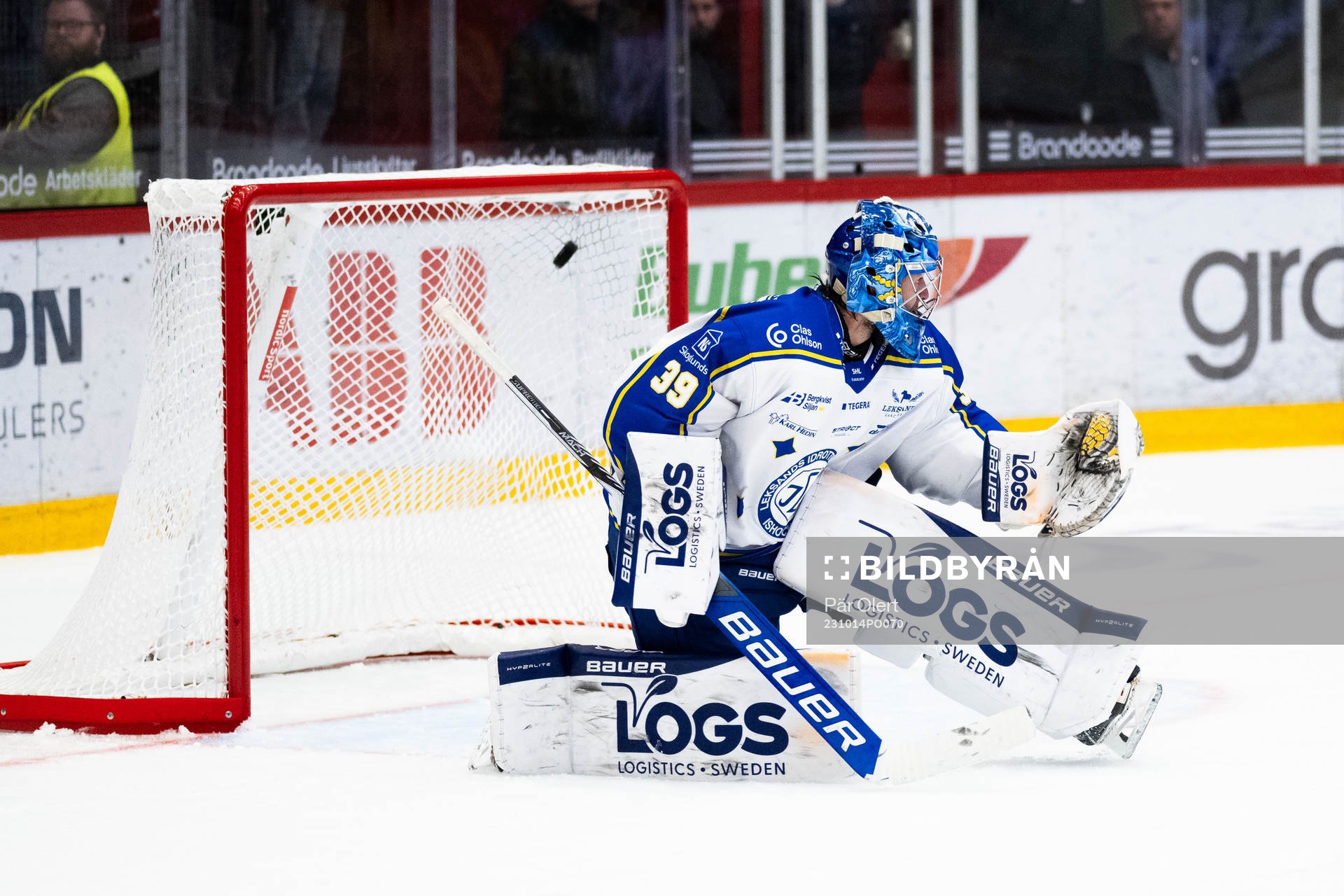 Timrås Jonathan Dahlén (ej i bild) gör 2-0 bakom