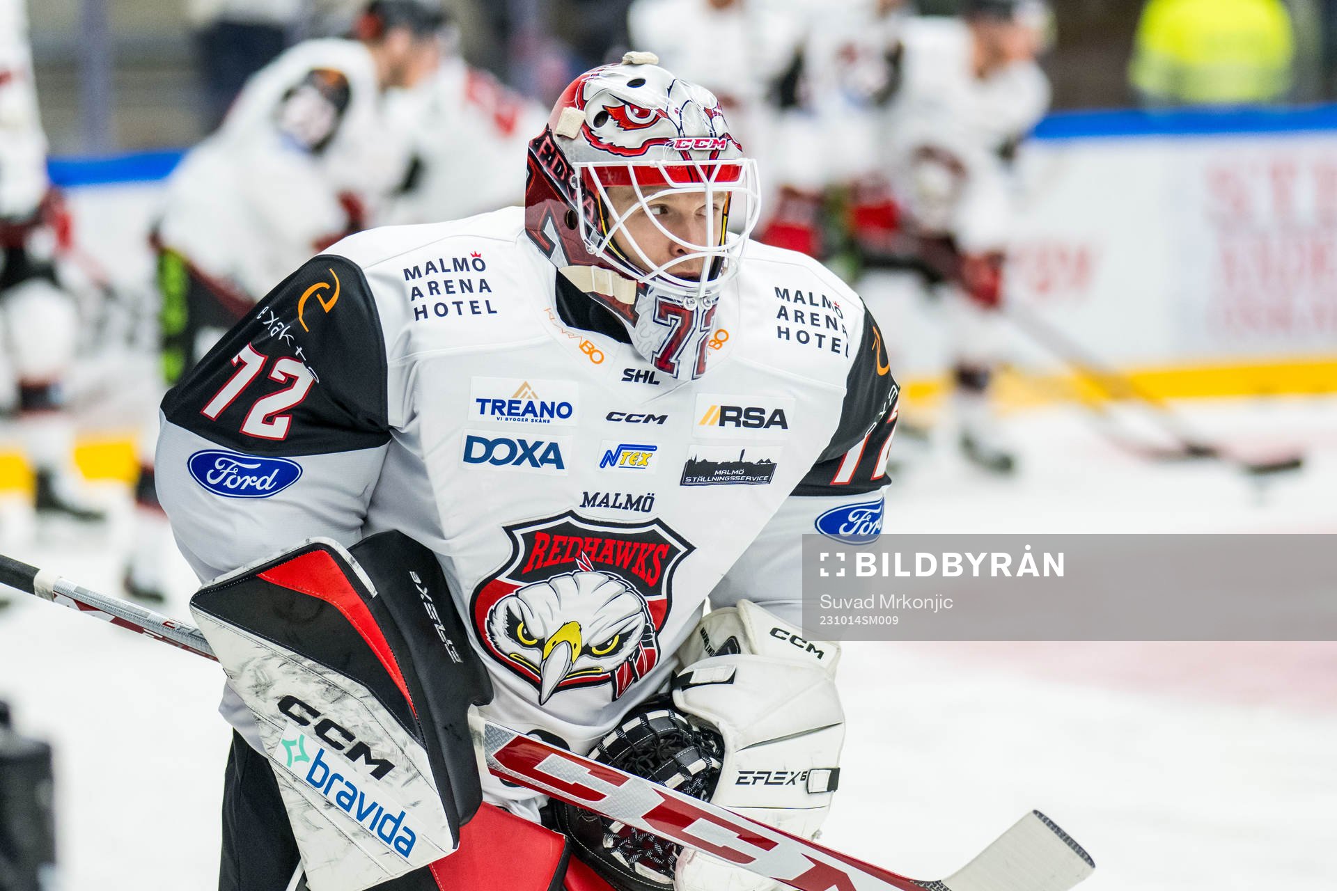 IF Malmö Redhawks målvakt Daniel Marmenlind