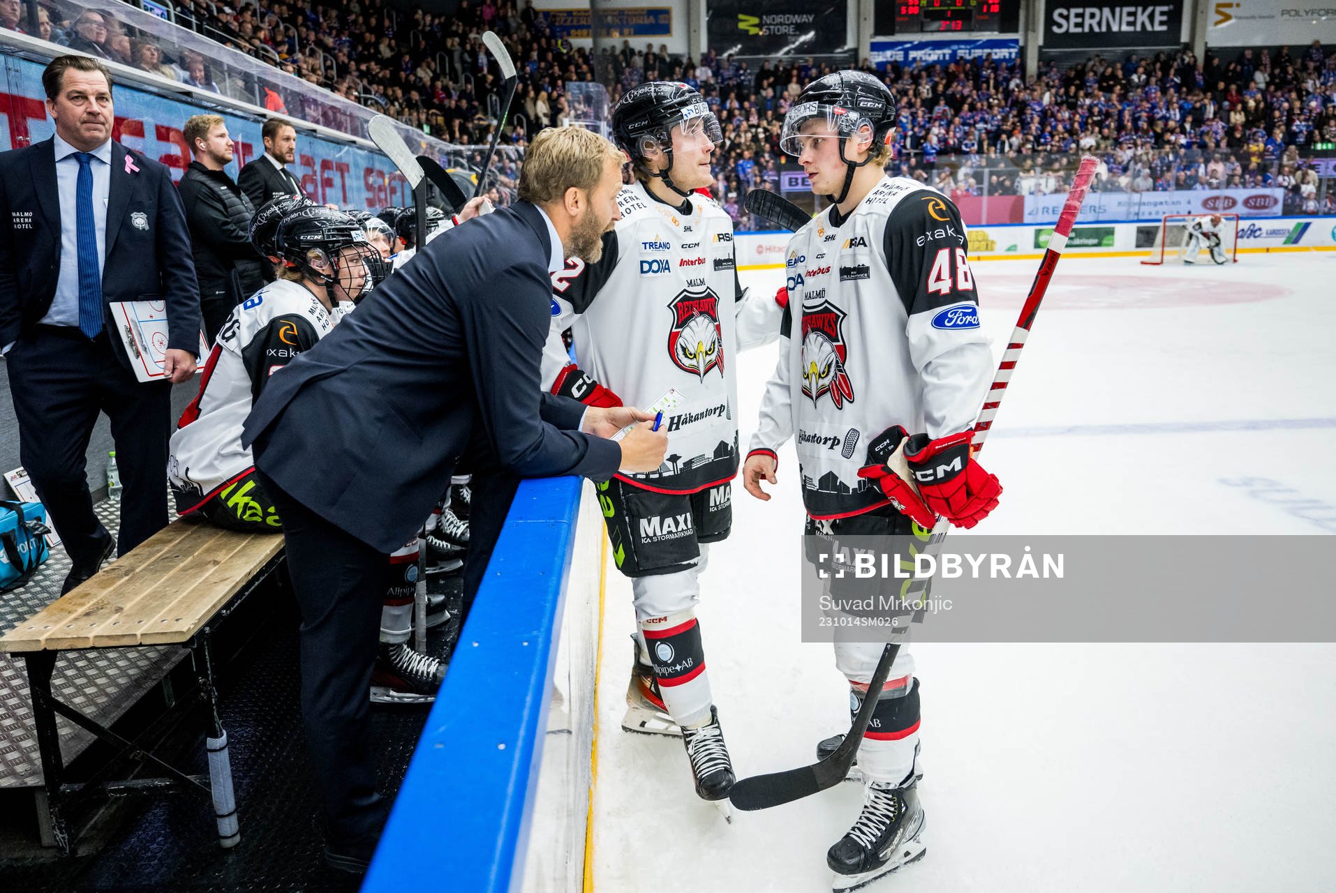 IF Malmö Redhawks assisterande tränare Mathias