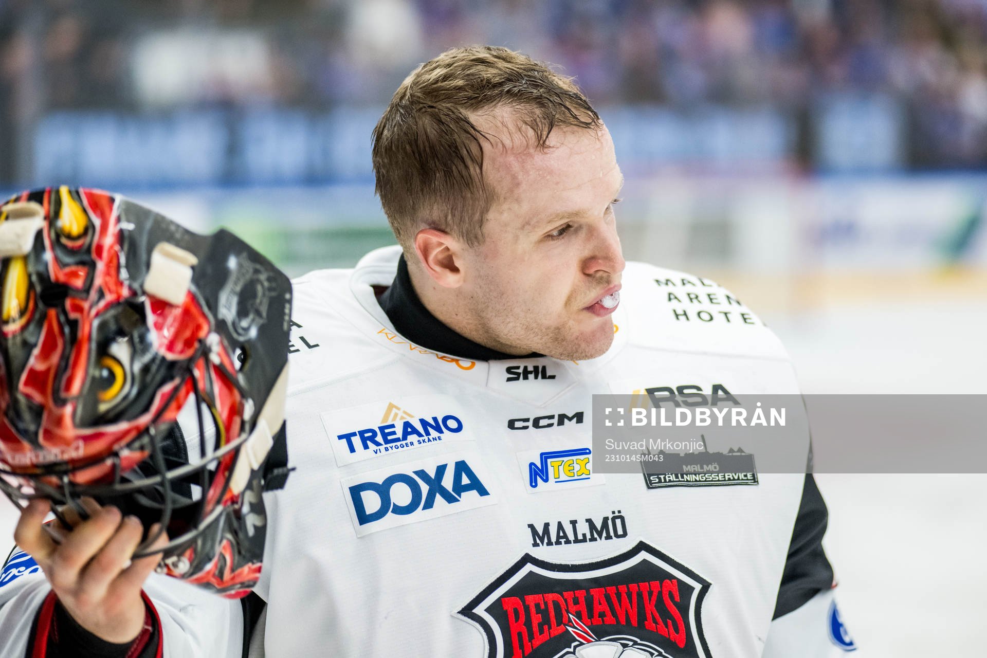 IF Malmö Redhawks målvakt Daniel Marmenlind