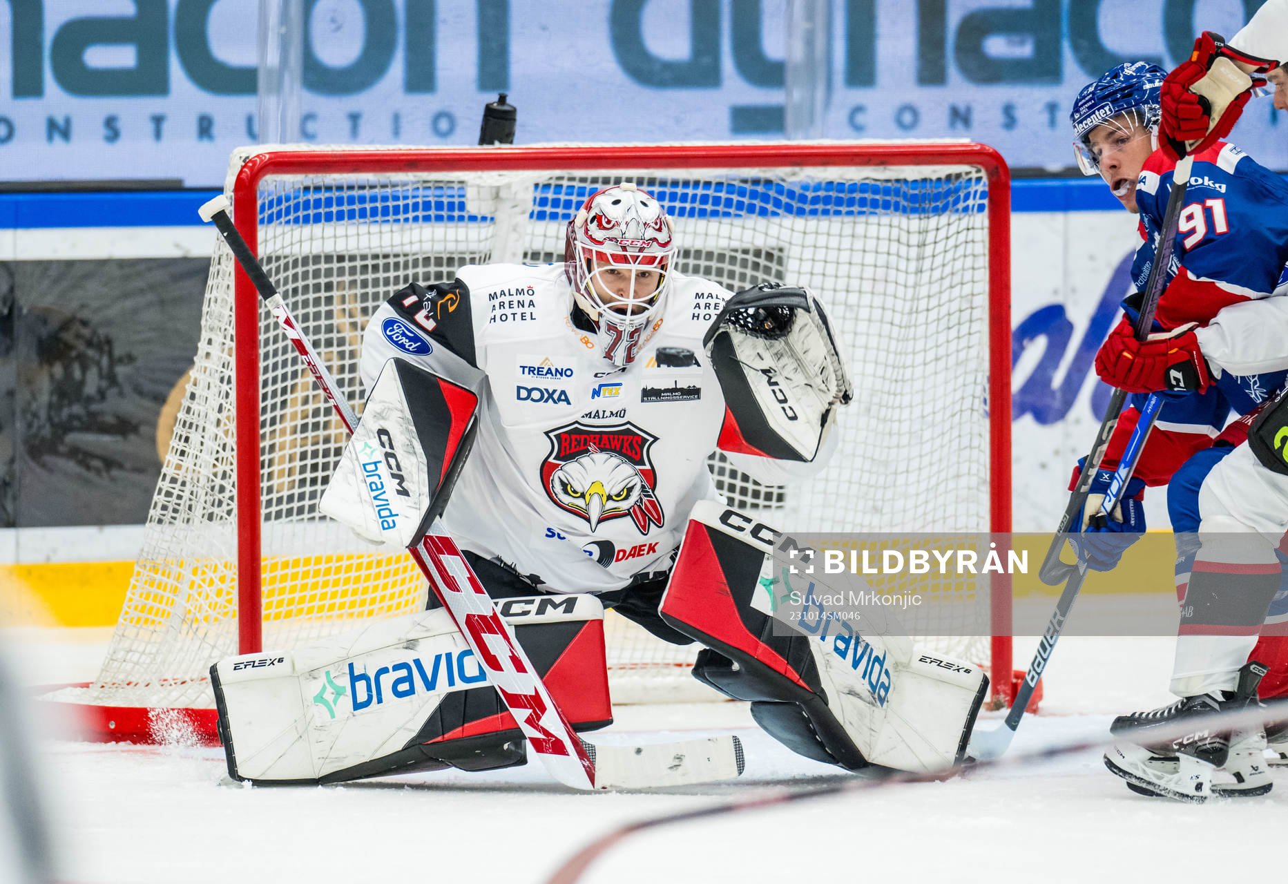 IF Malmö Redhawks målvakt Daniel Marmenlind