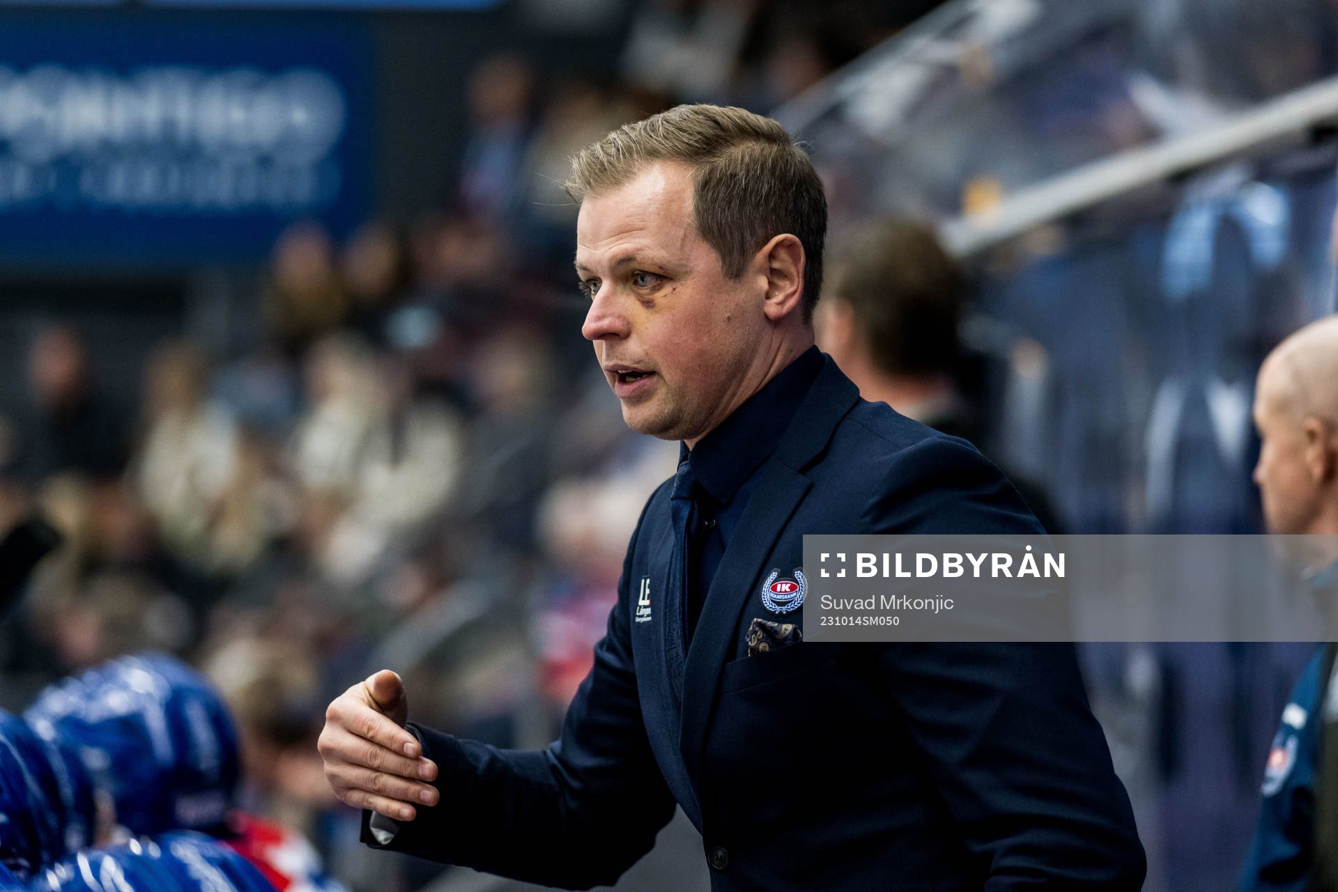 IK Oskarshamns tränare Martin Filander