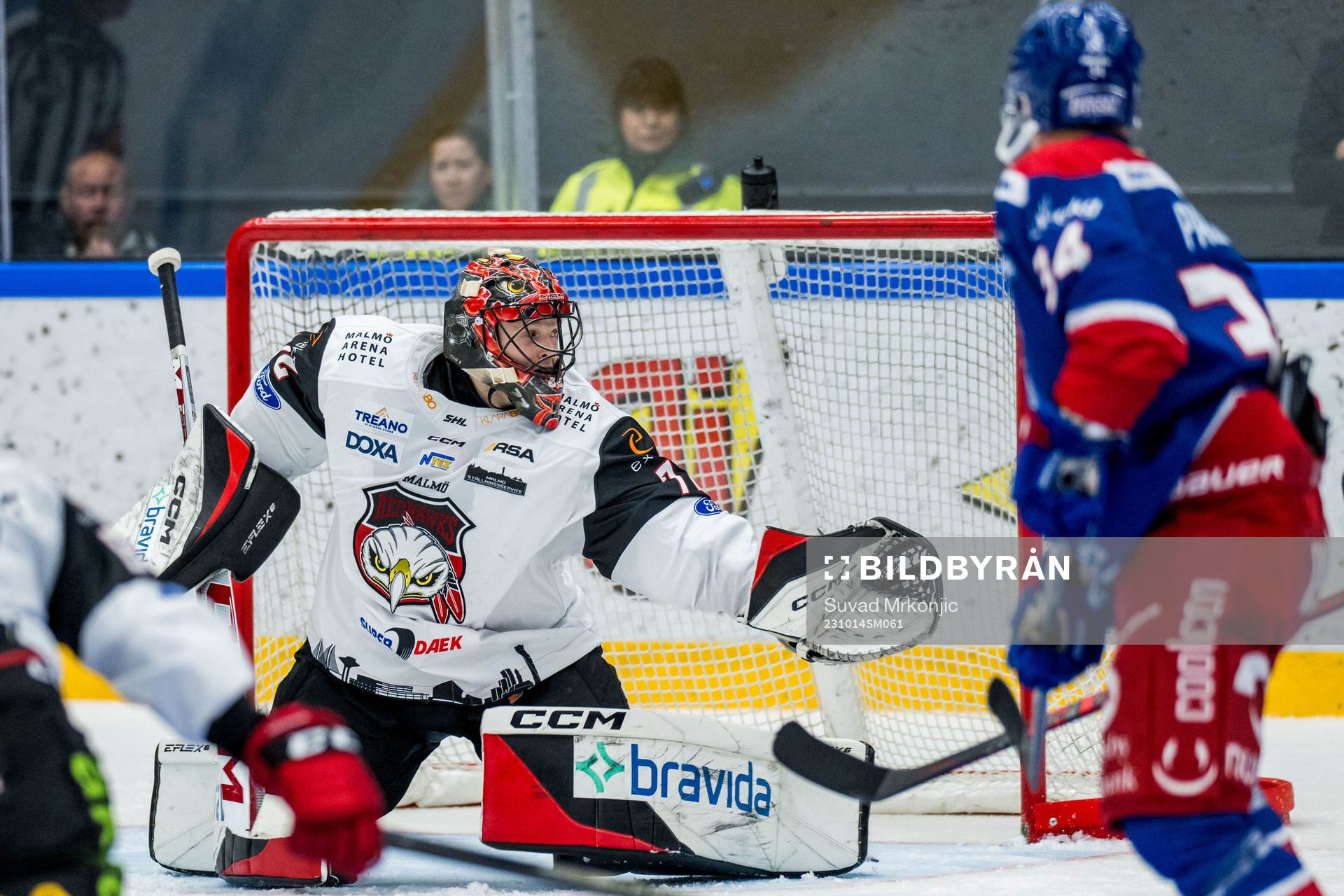 IF Malmö Redhawks målvakt Daniel Marmenlind