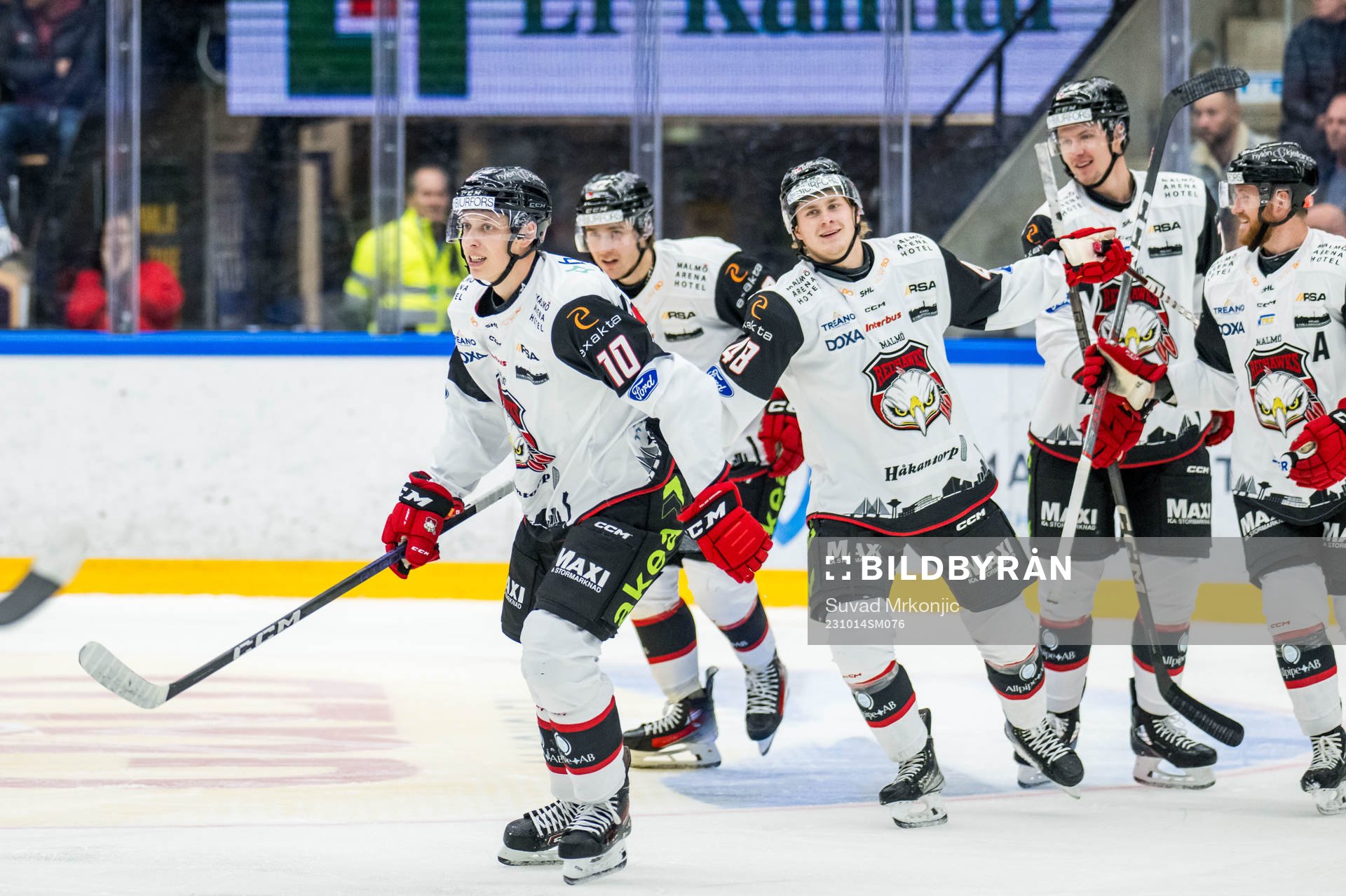 IF Malmö Redhawks William Von Barnekow jublar