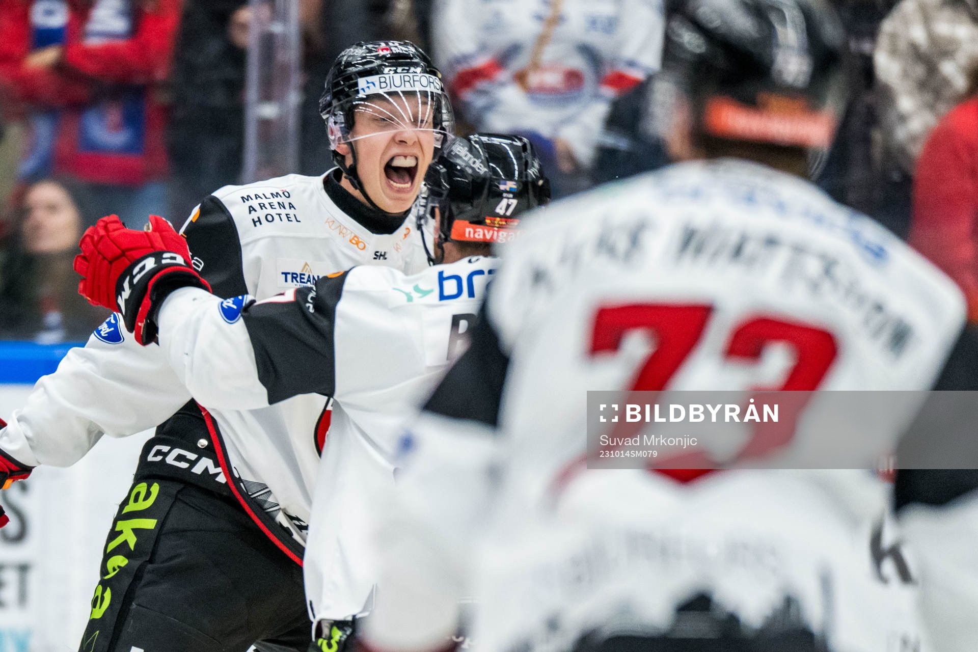 IF Malmö Redhawks William Von Barnekow jublar