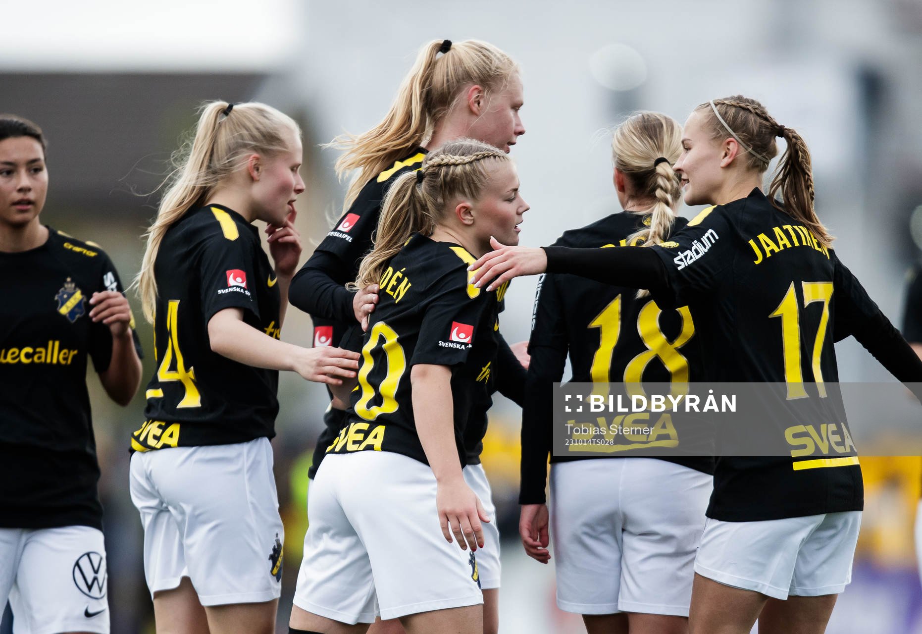 AIKs Jennie Nordin jublar