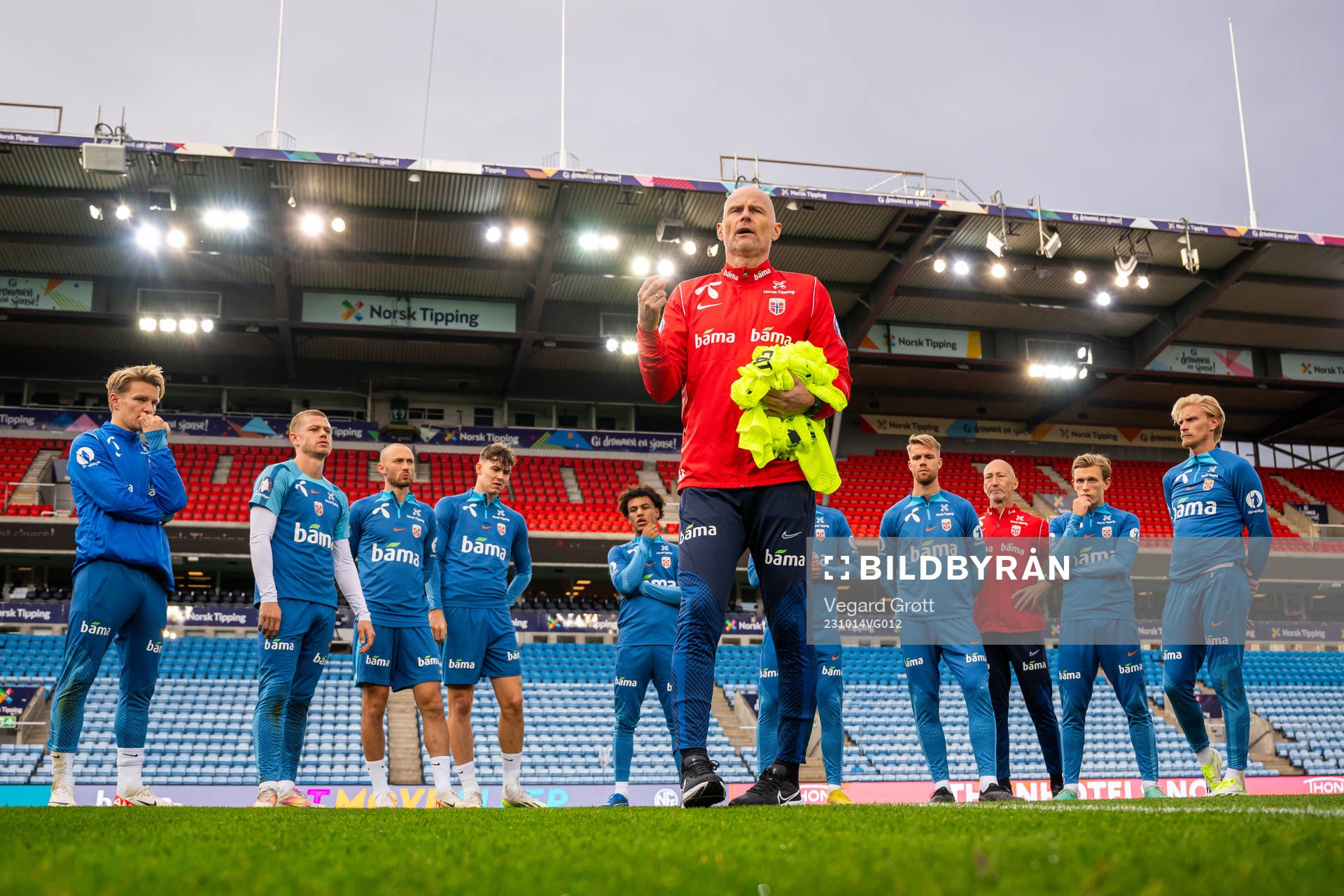 Ståle Solbakken, head coach of the Norwegian national