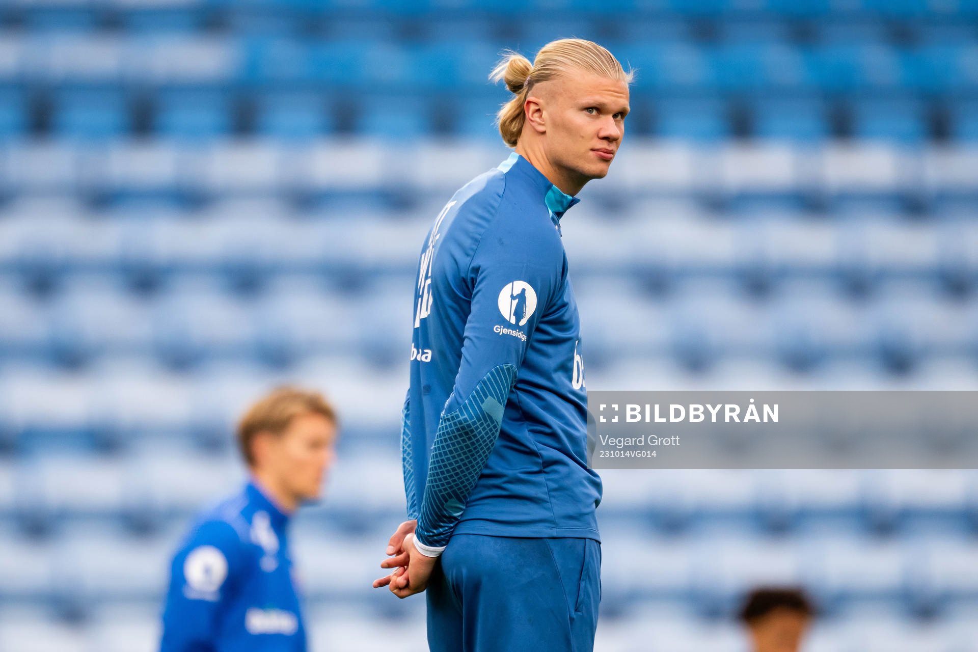 Erling Braut Haaland of the Norwegian national football team