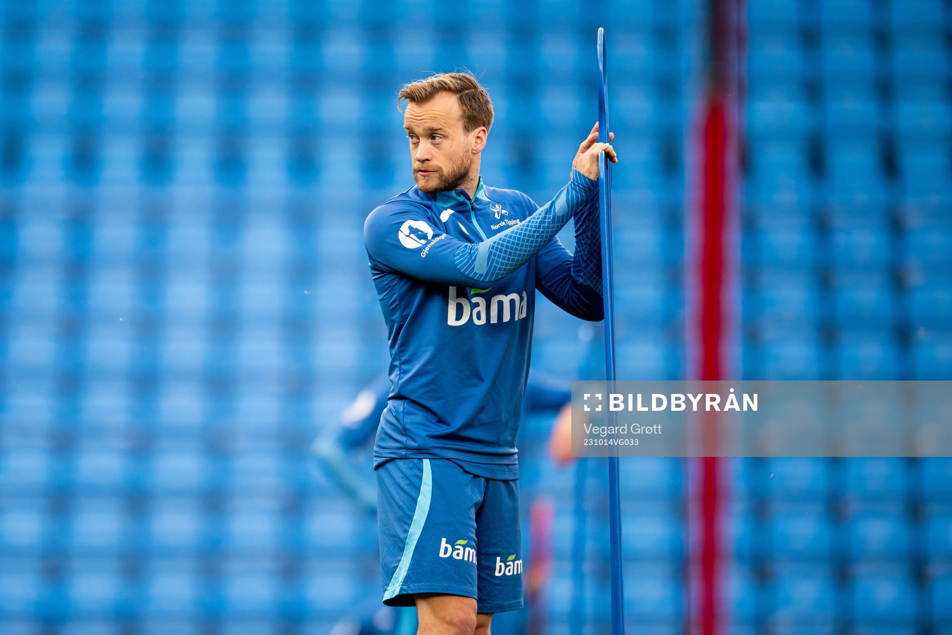 Bård Finne of the Norwegian national football team