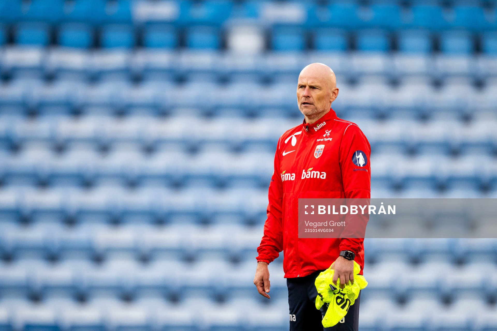 Ståle Solbakken, head coach of the Norwegian national