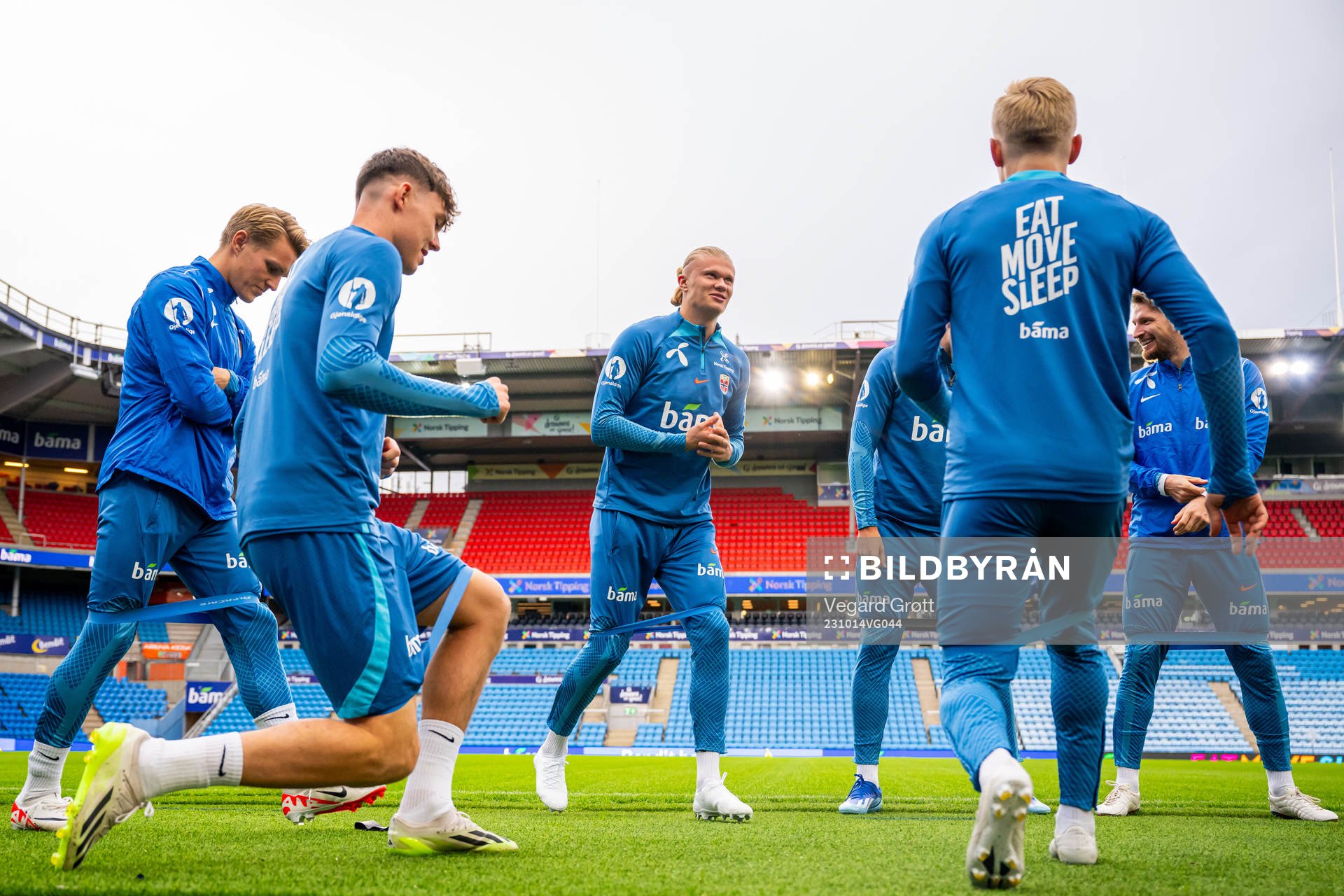 Martin Ødegaard, Jørgen Strand Larsen, Erling Braut